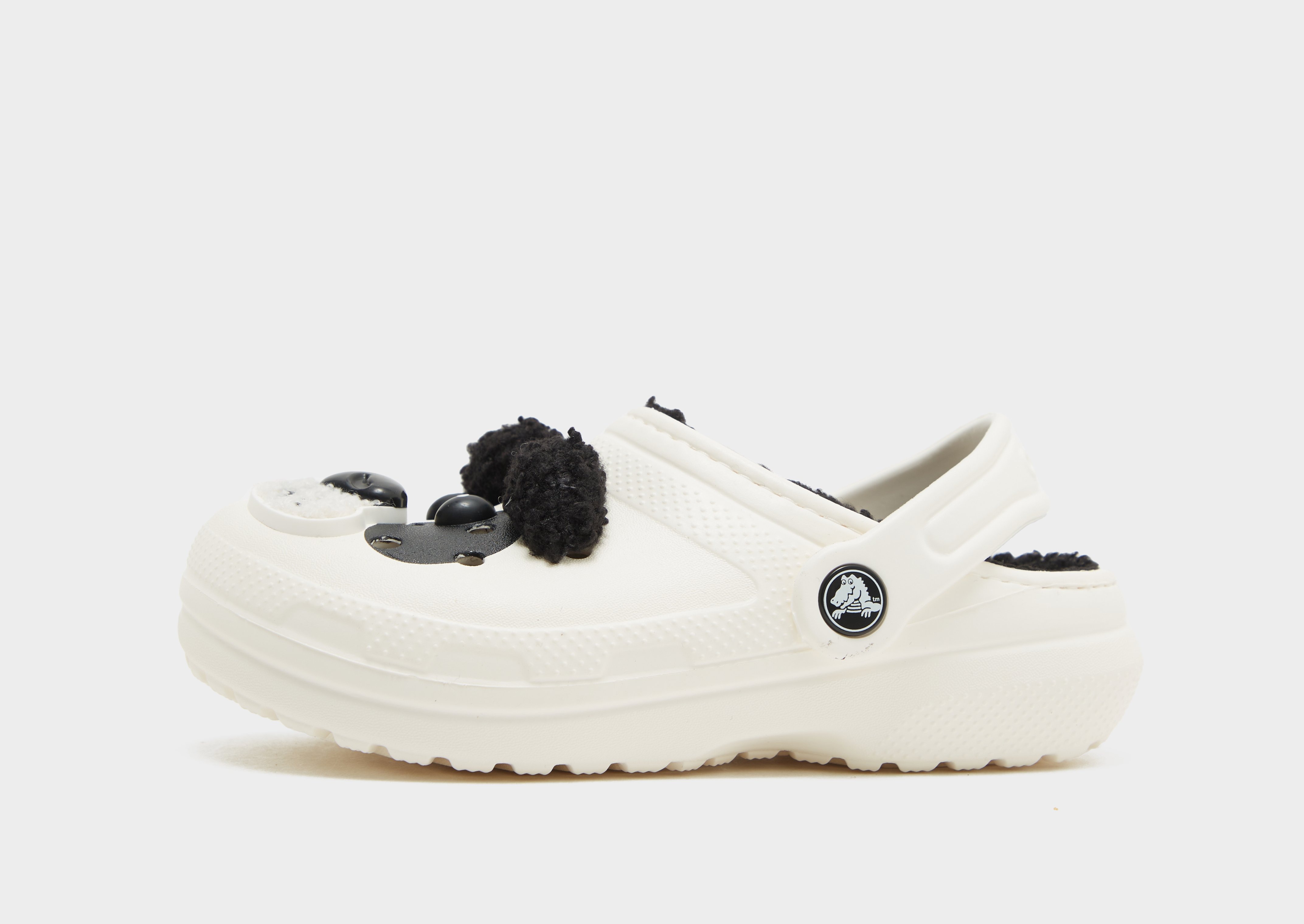 Crocs with fur white hotsell