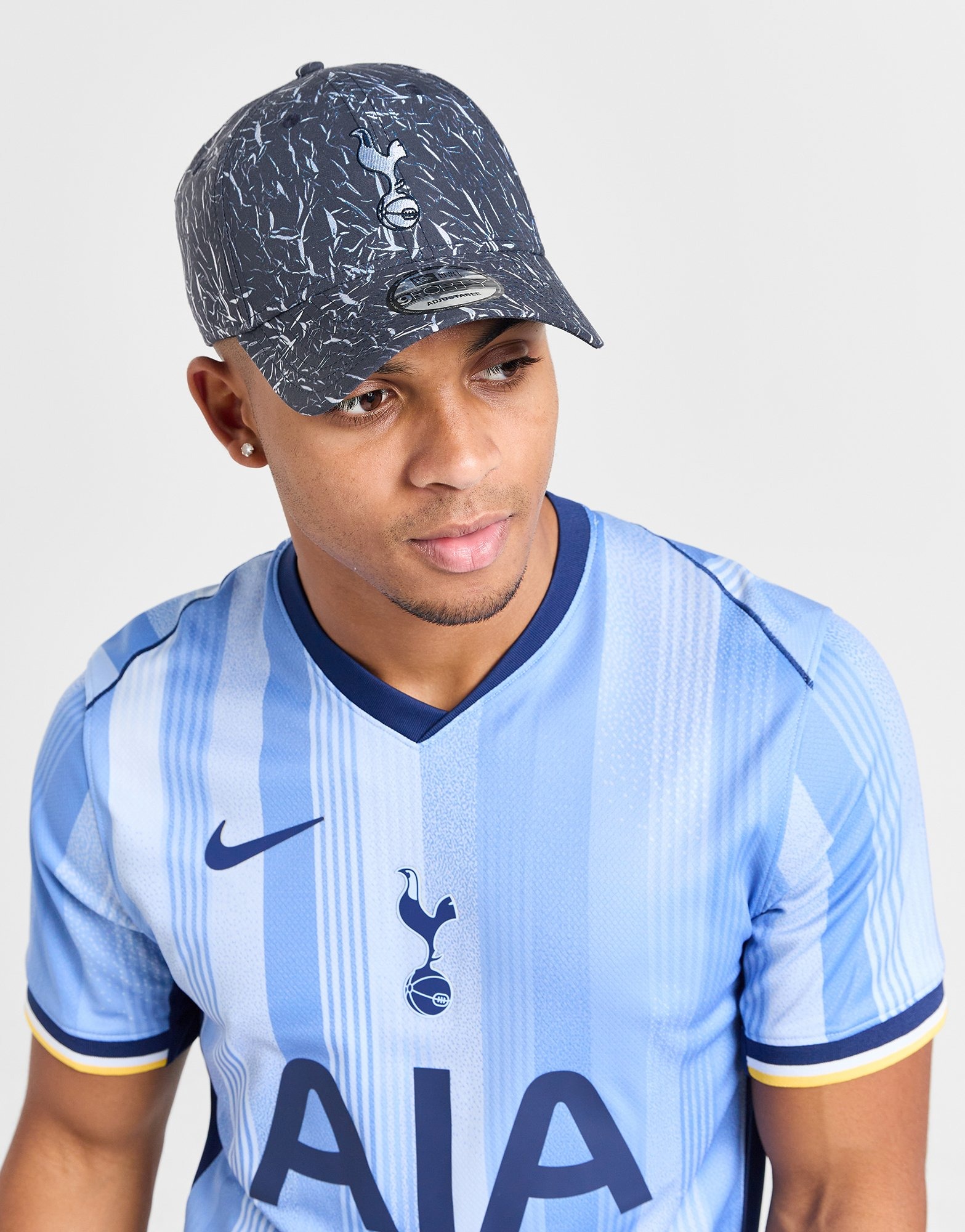 Blue New Era Tottenham Hotspur FC All Over Print 9FORTY Cap