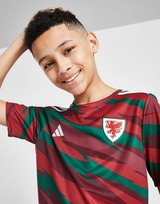 adidas Wales Pre Match Shirt Junior