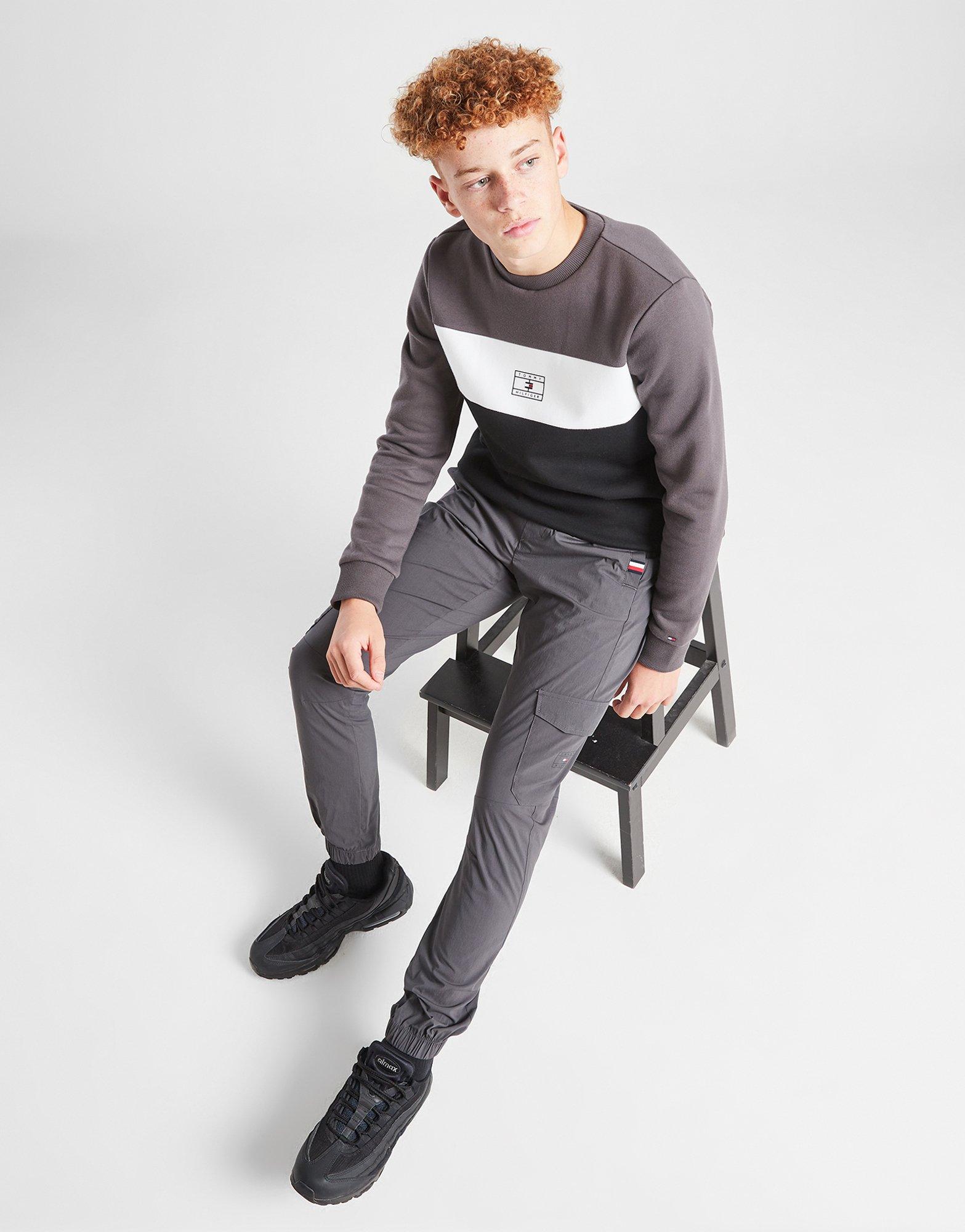 Tommy Hilfiger Logo Pantaloni Cargo Junior