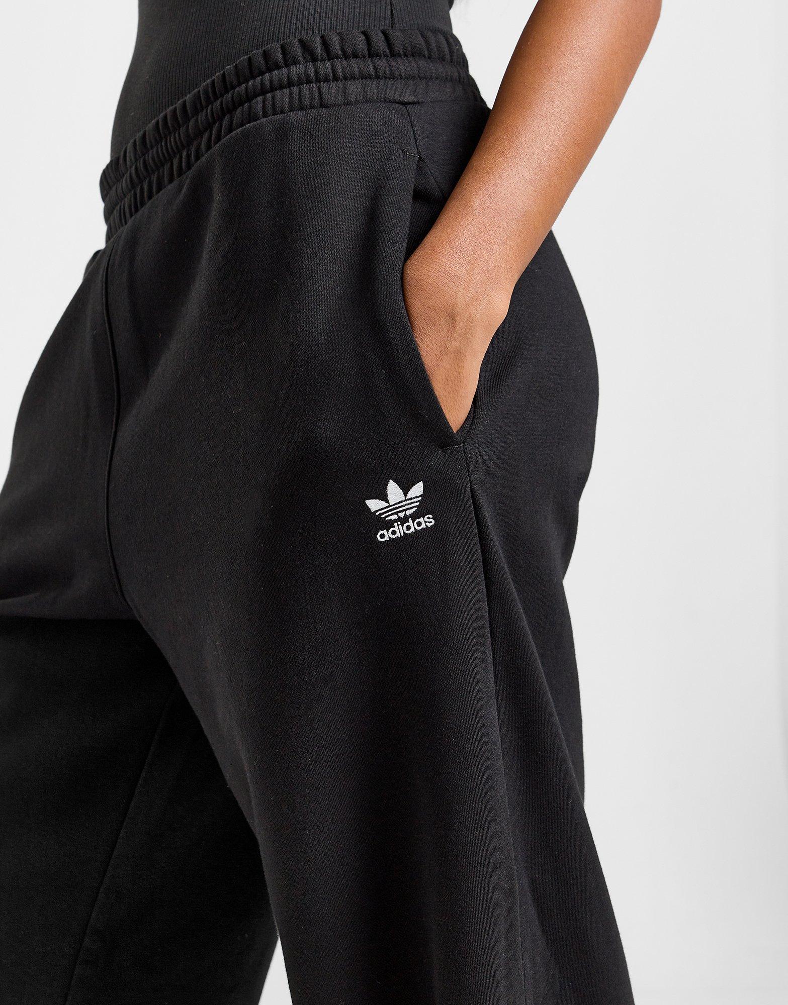 Adidas originals trefoil cuffed joggers on sale