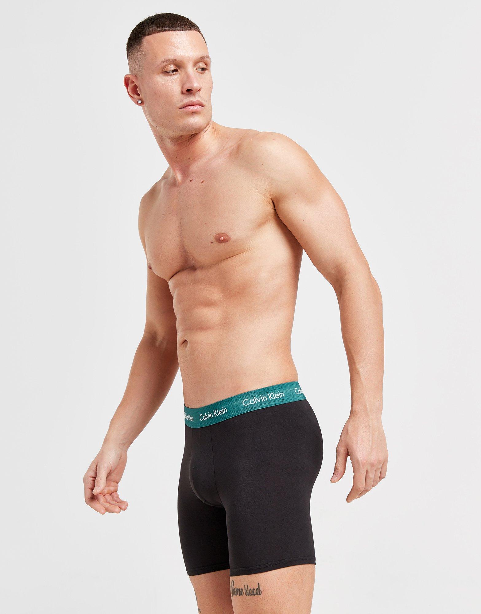 Black Calvin Klein Underwear 3Pack Boxers JD Sports UK