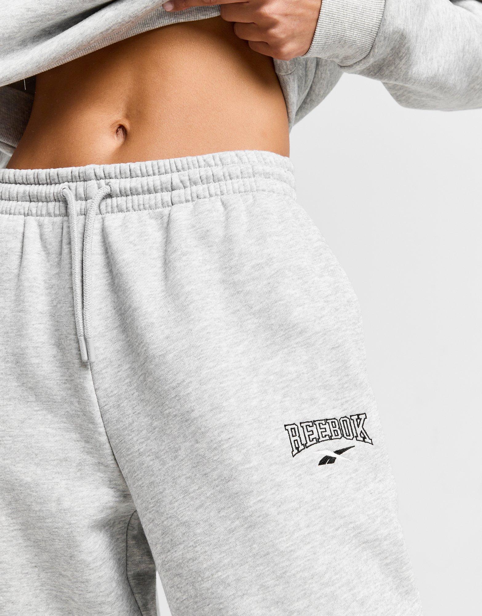Reebok Pantaloni della Tuta Bowkers in Grigio JD Sports