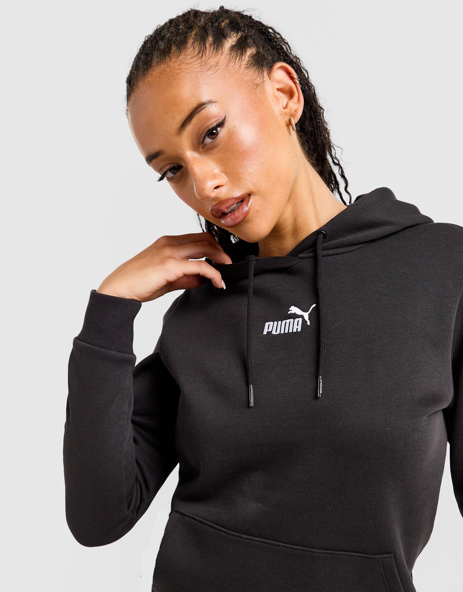PUMA Small Embroidered Logo Hoodie