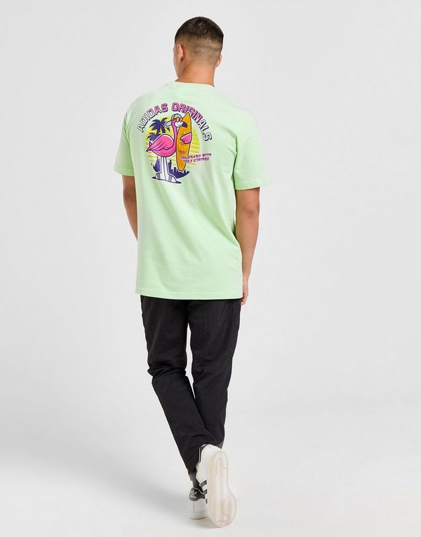 adidas Originals T-shirt Flamant Rose Homme