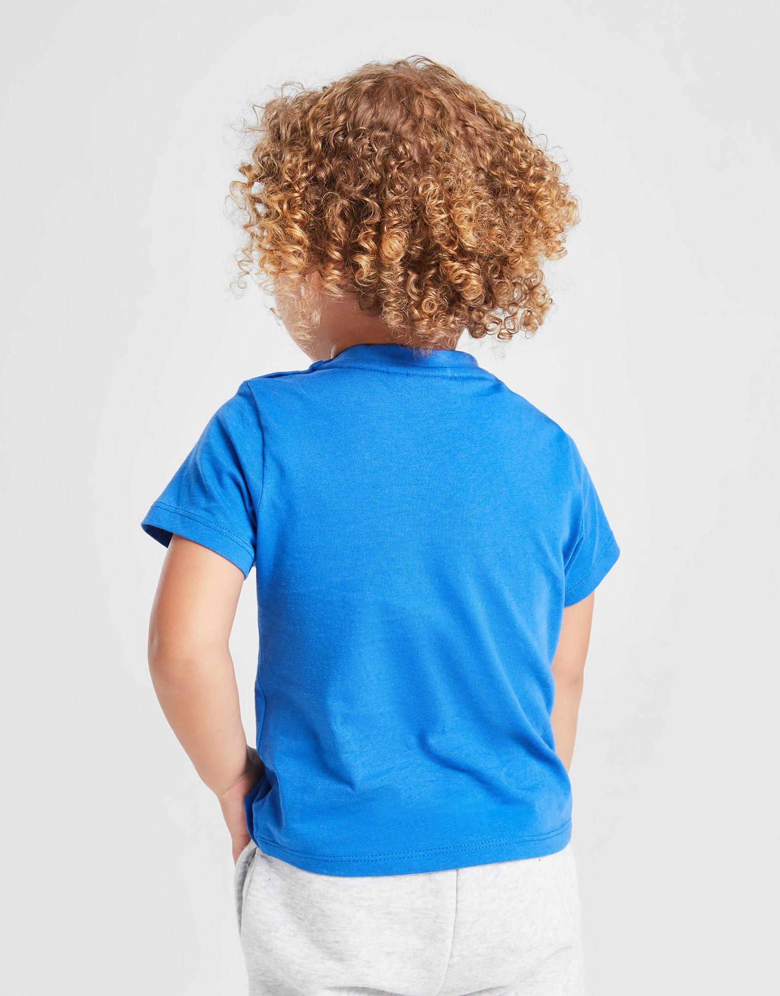 Blue BOSS Large Logo TShirt Infant JD Sports UK