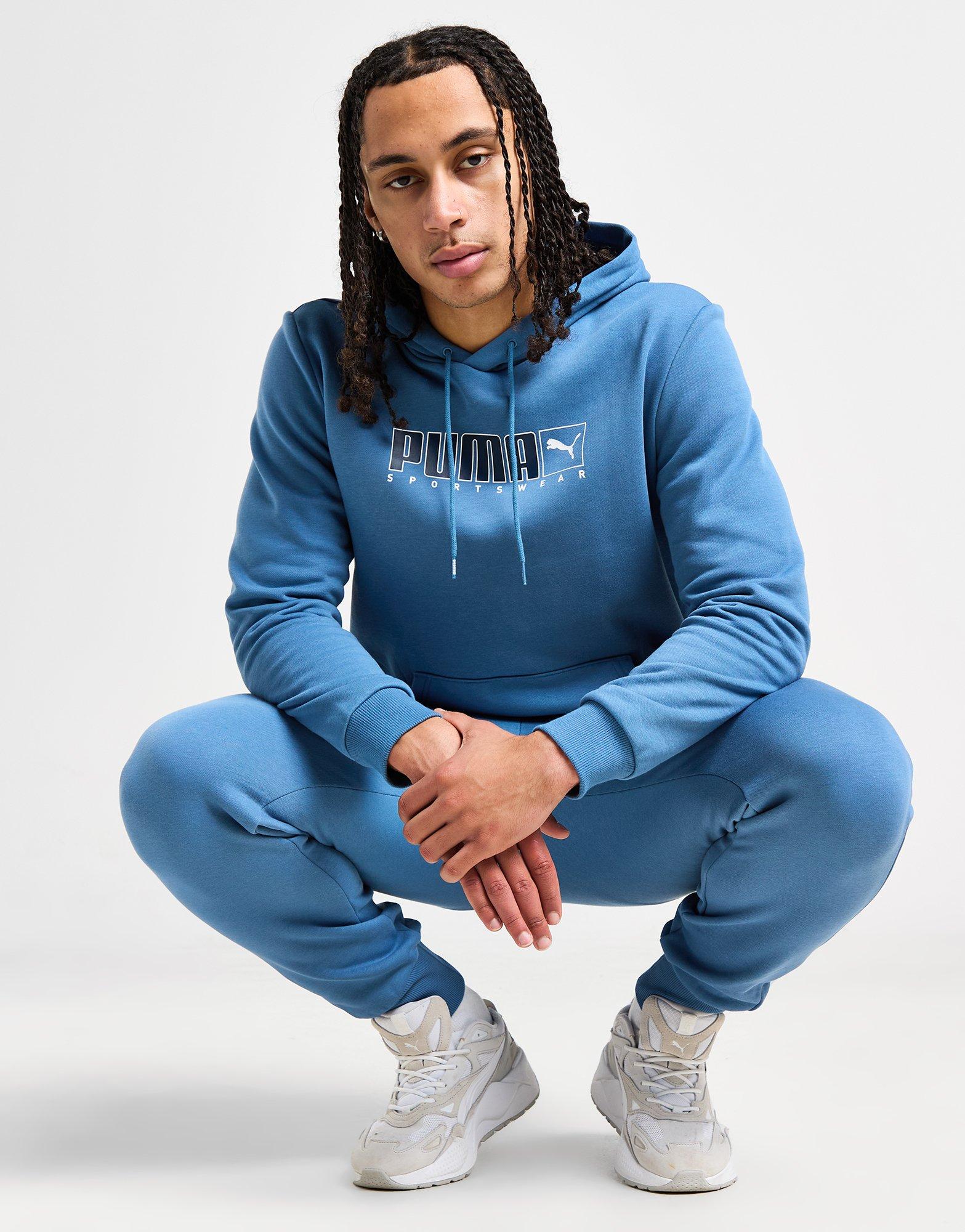 Hoodie Puma Sweater Herren Fleece Hoodie Roter Puma Pullover PUMA