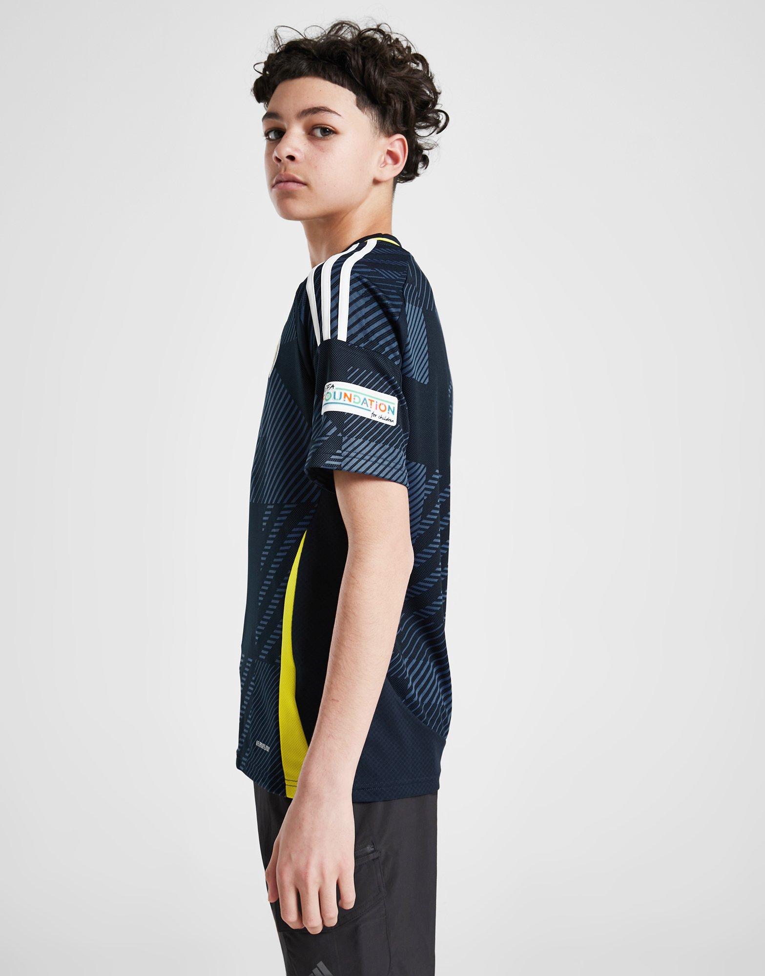 adidas Scotland 2024 Euro Badge Home Shirt Junior