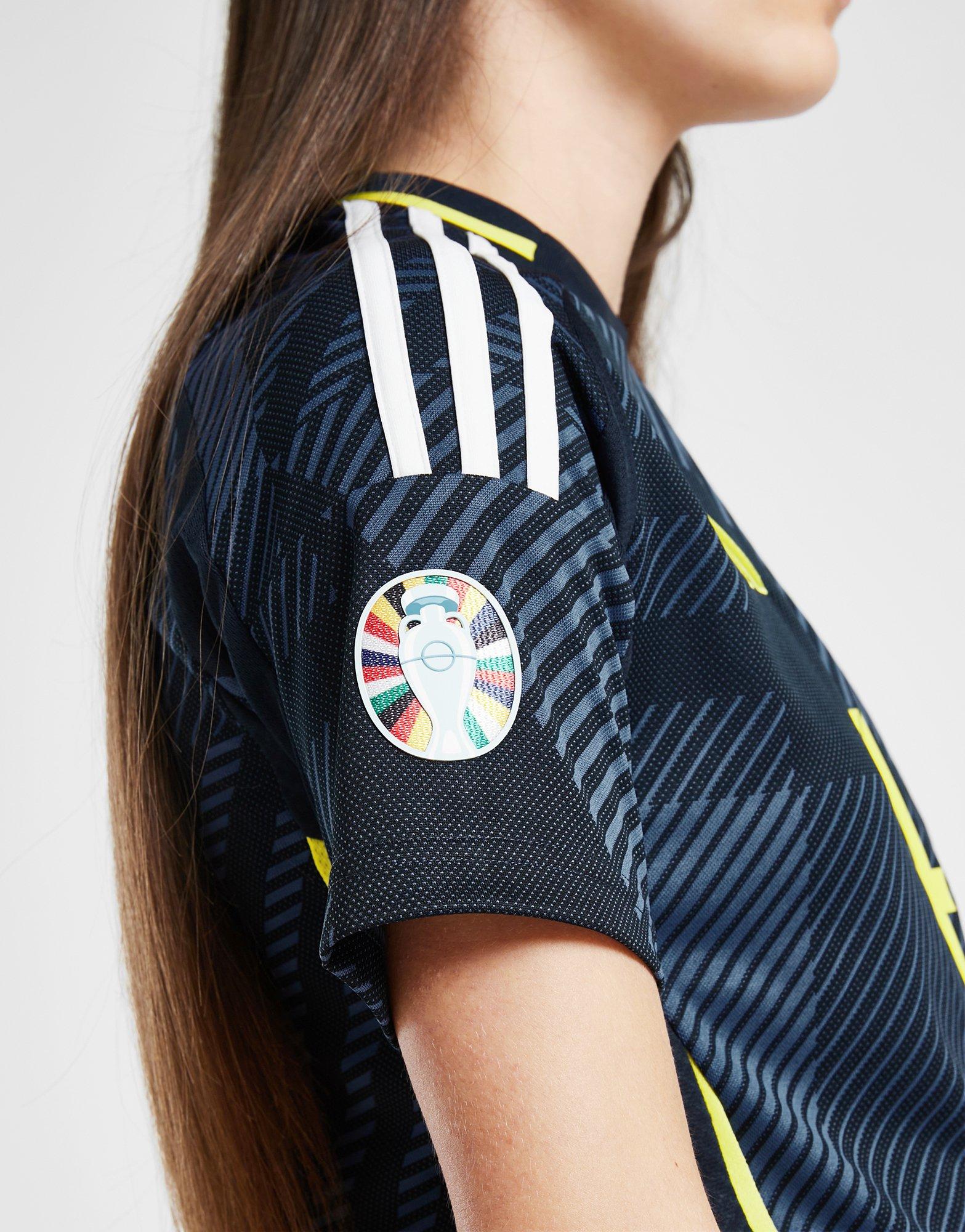 adidas Scotland 2024 Euro Badge Home Shirt Junior