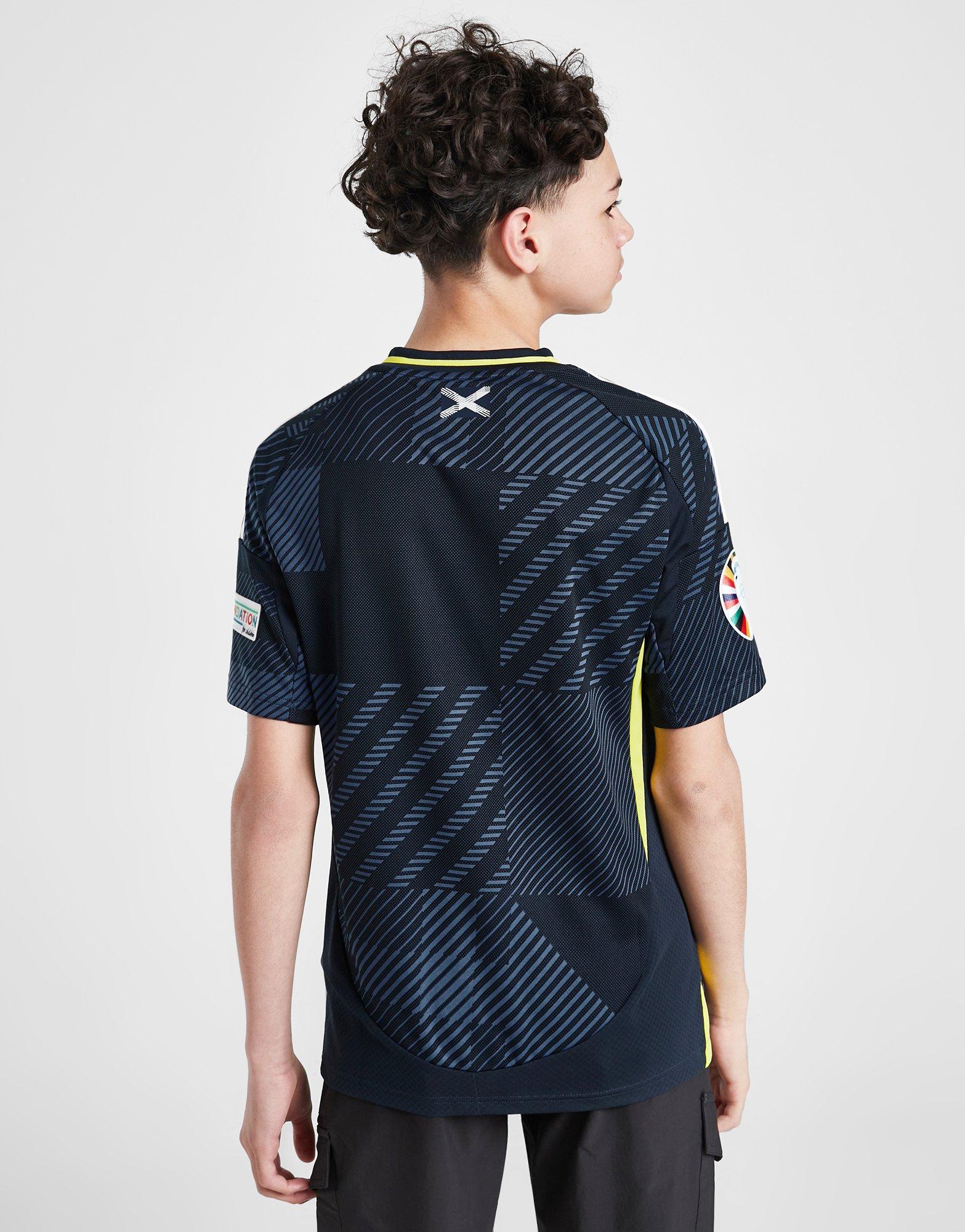 adidas Scotland 2024 Euro Badge Home Shirt Junior