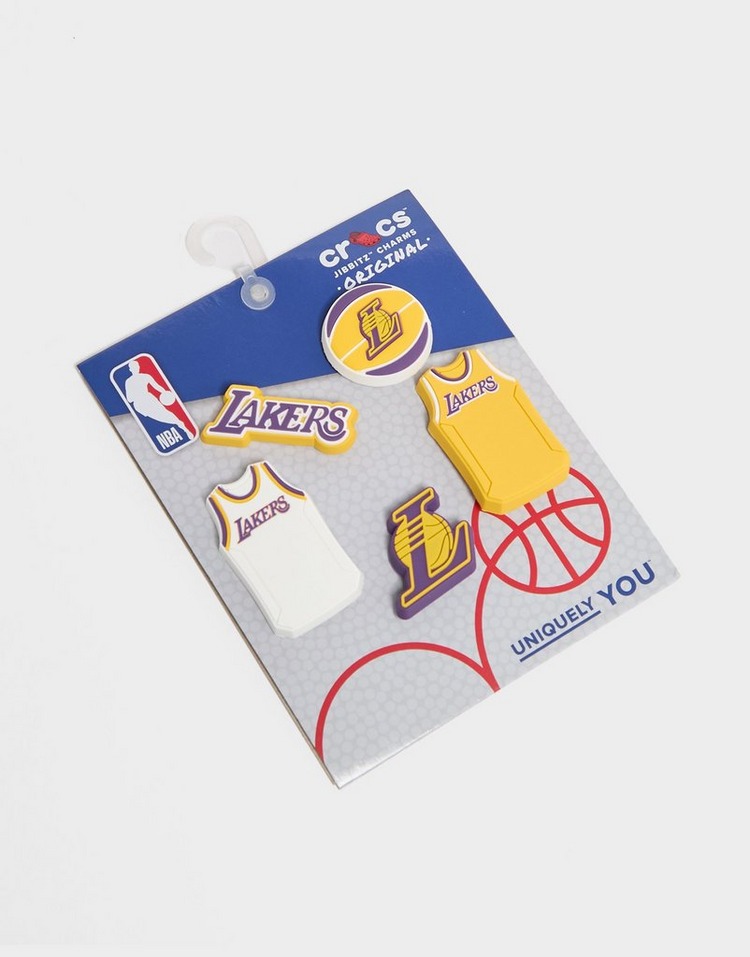 Crocs Jibbitz Charms LA Lakers (Confezione da 5)