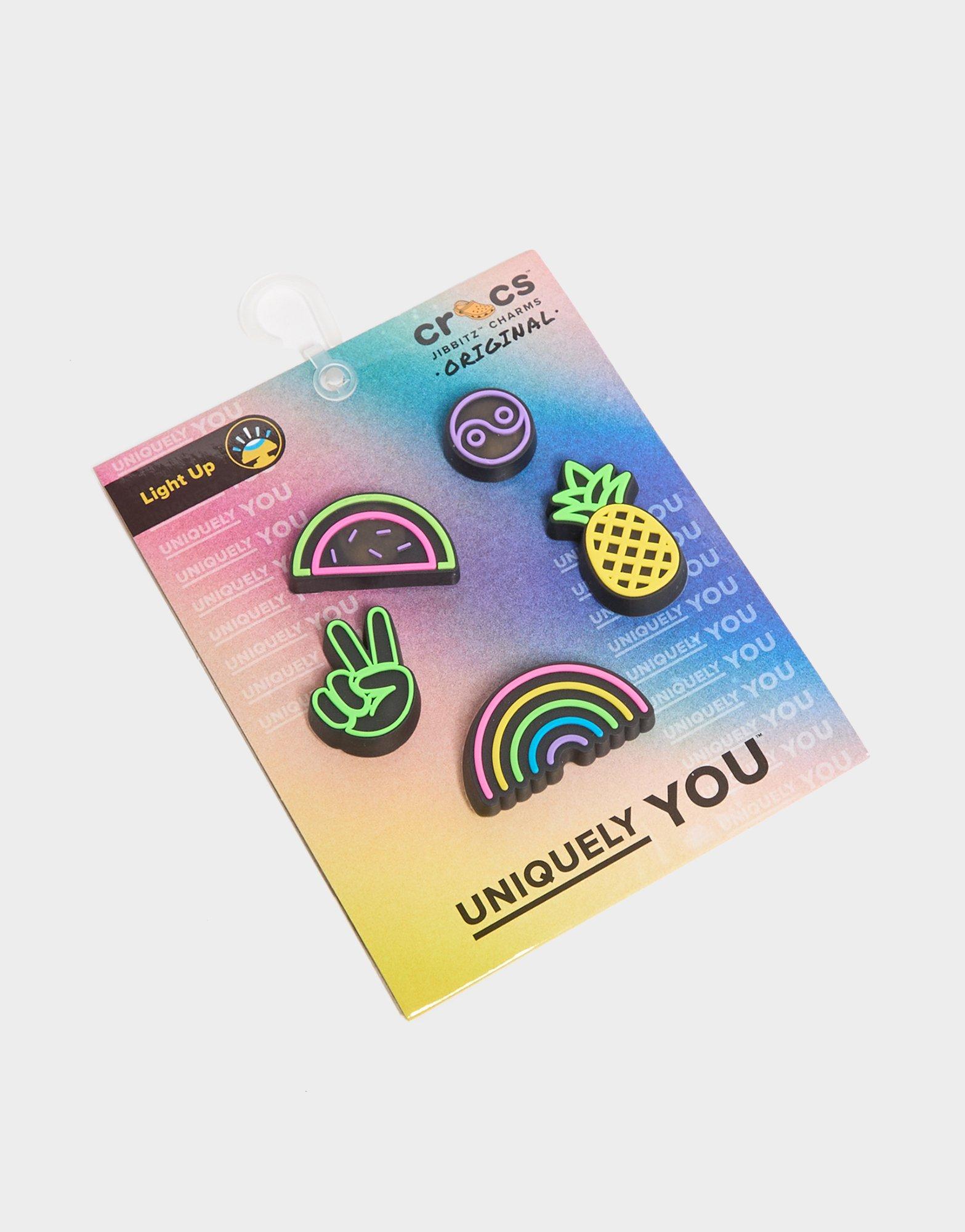 Multi Crocs 5Pack Light Up Jibbitz Charms JD Sports Ireland