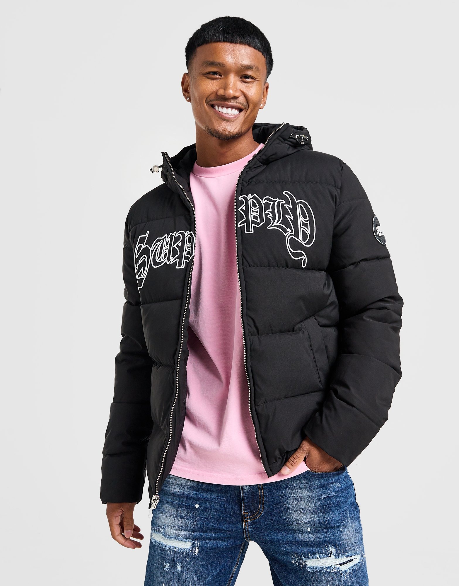 Black Supply Demand Raff Jacket JD Sports Ireland