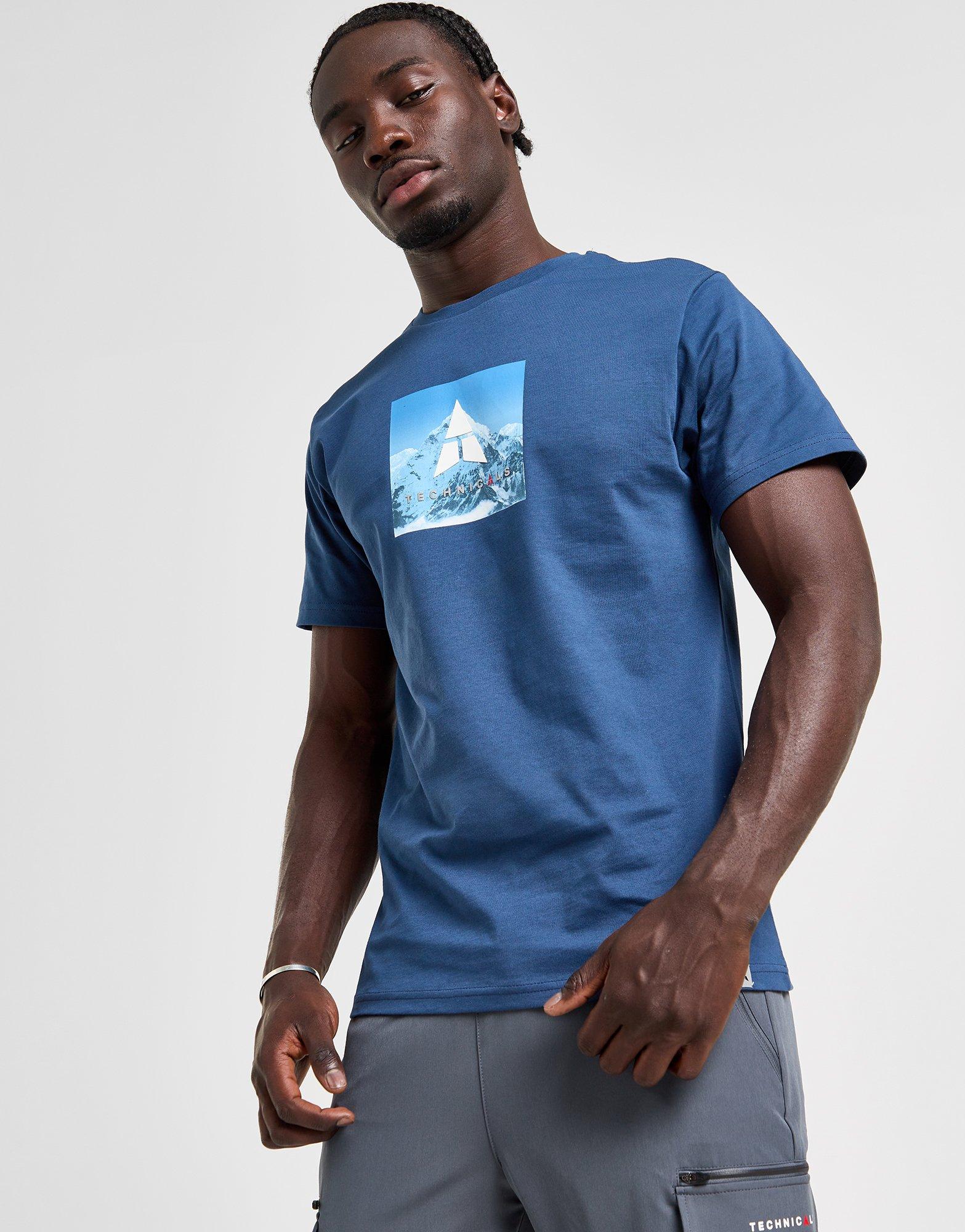 Blue Technicals Mountain T-Shirt | JD Sports UK