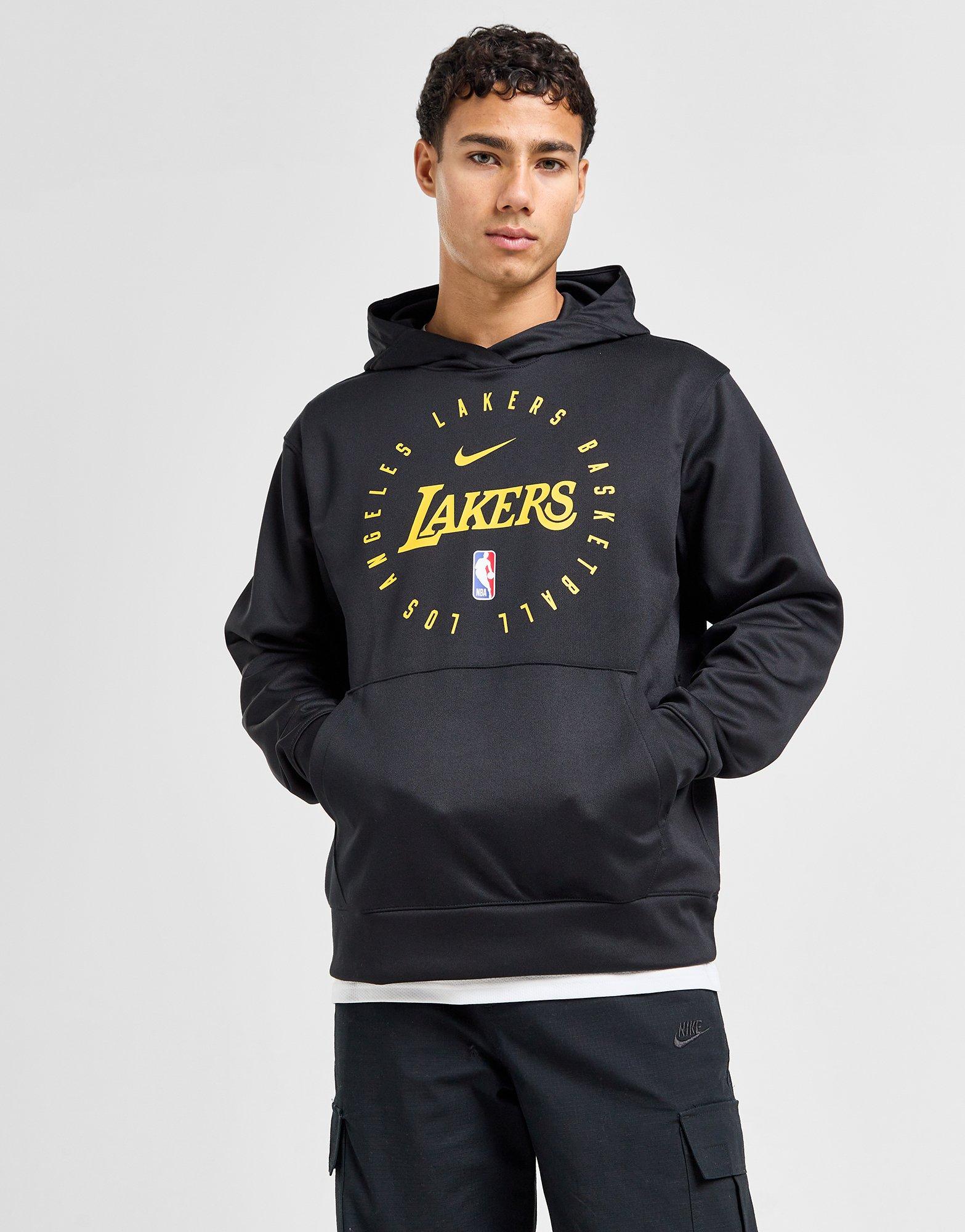 Black Nike NBA LA Lakers Spotlight Hoodie - JD Sports Global