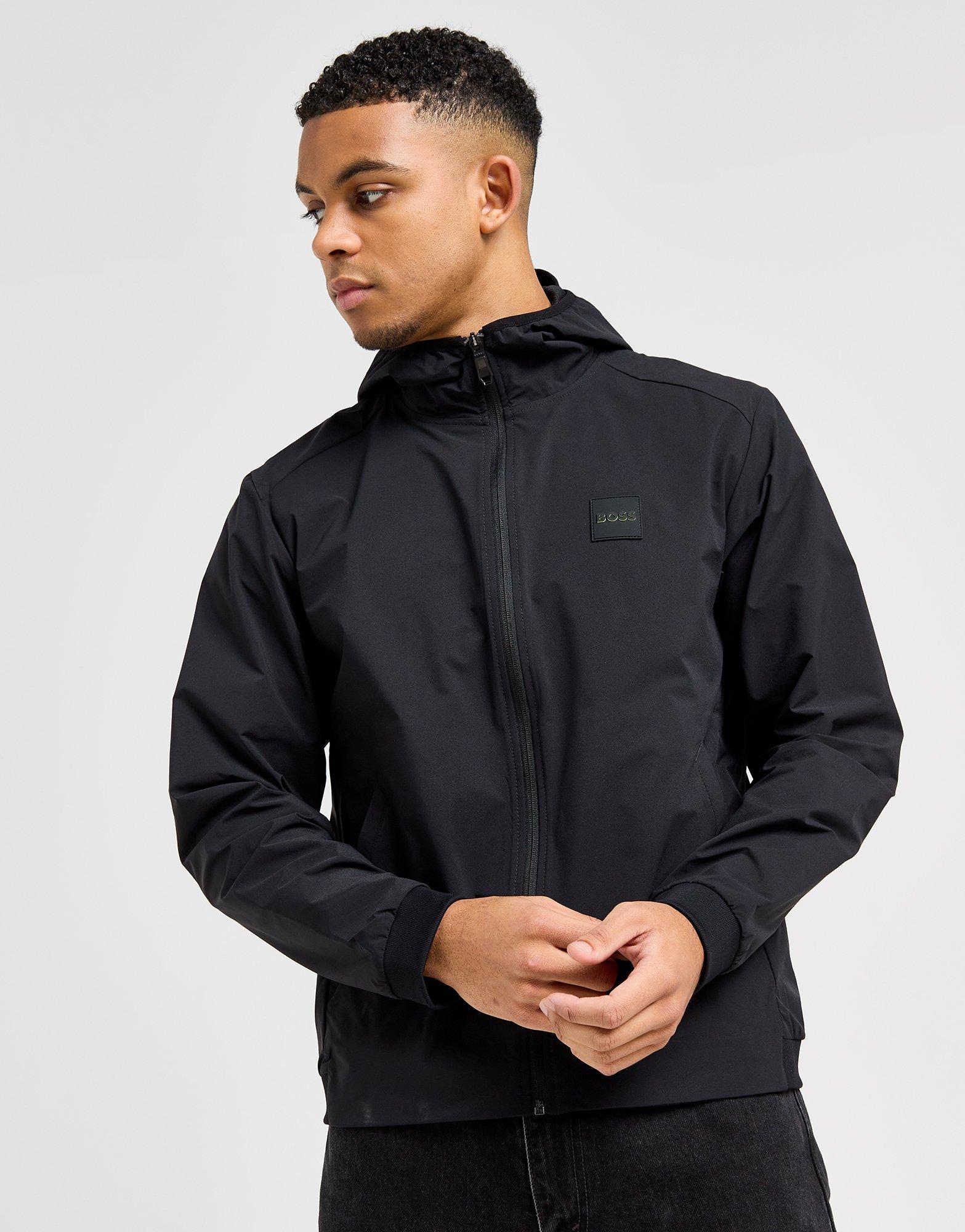 BOSS Woven Full Zip Hoodie