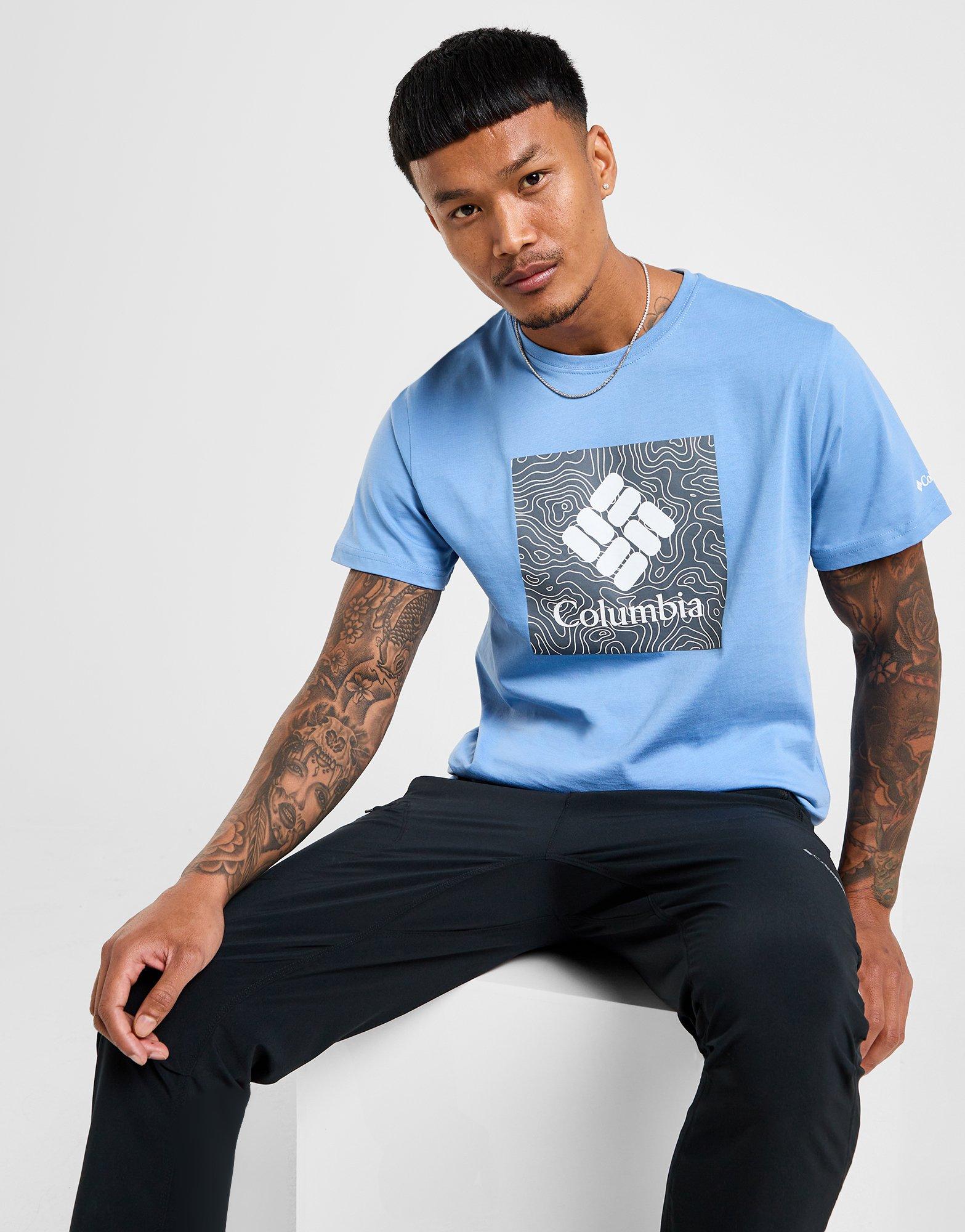 Blue Columbia Wellfield T Shirt JD Sports Global