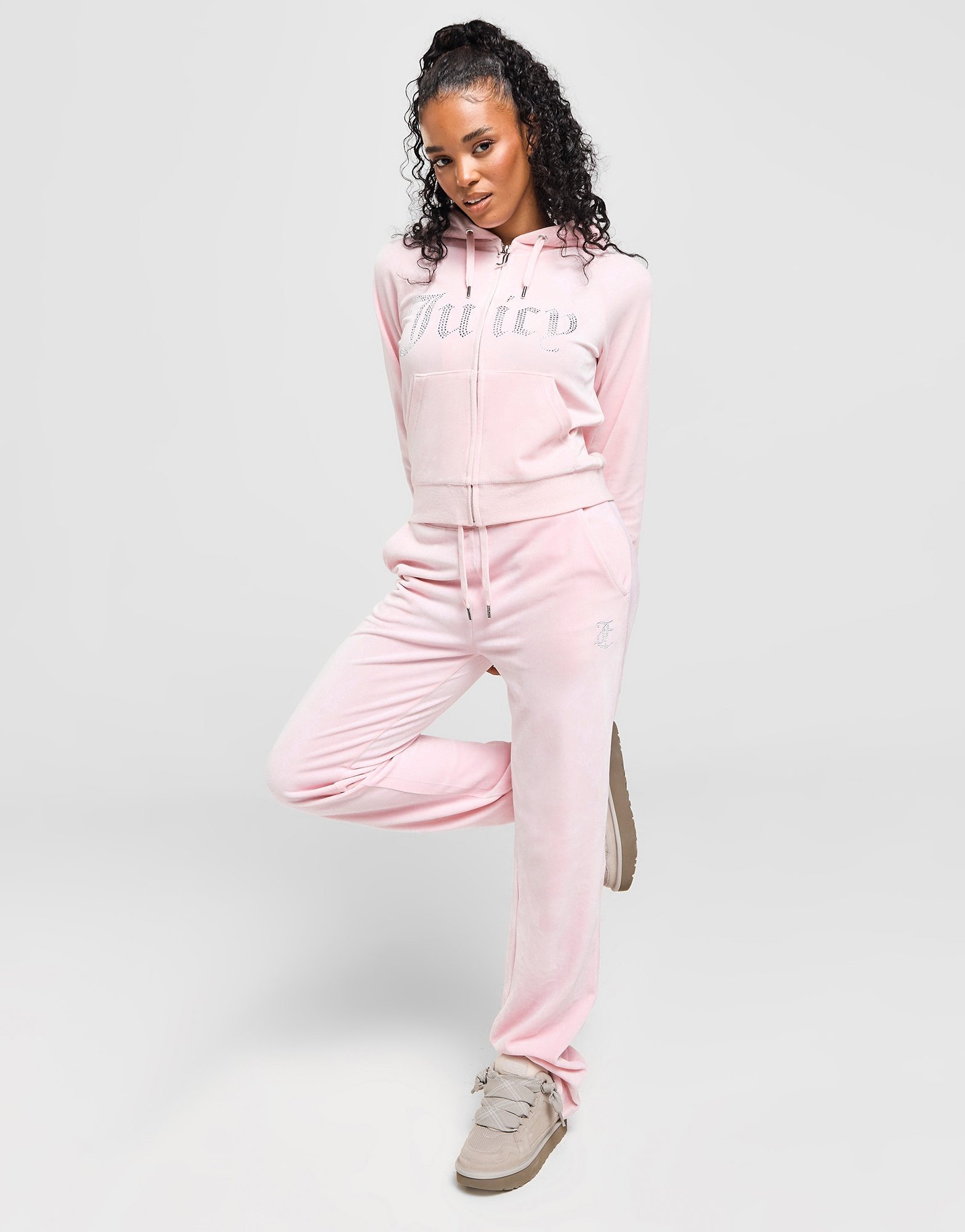 Velour trousers