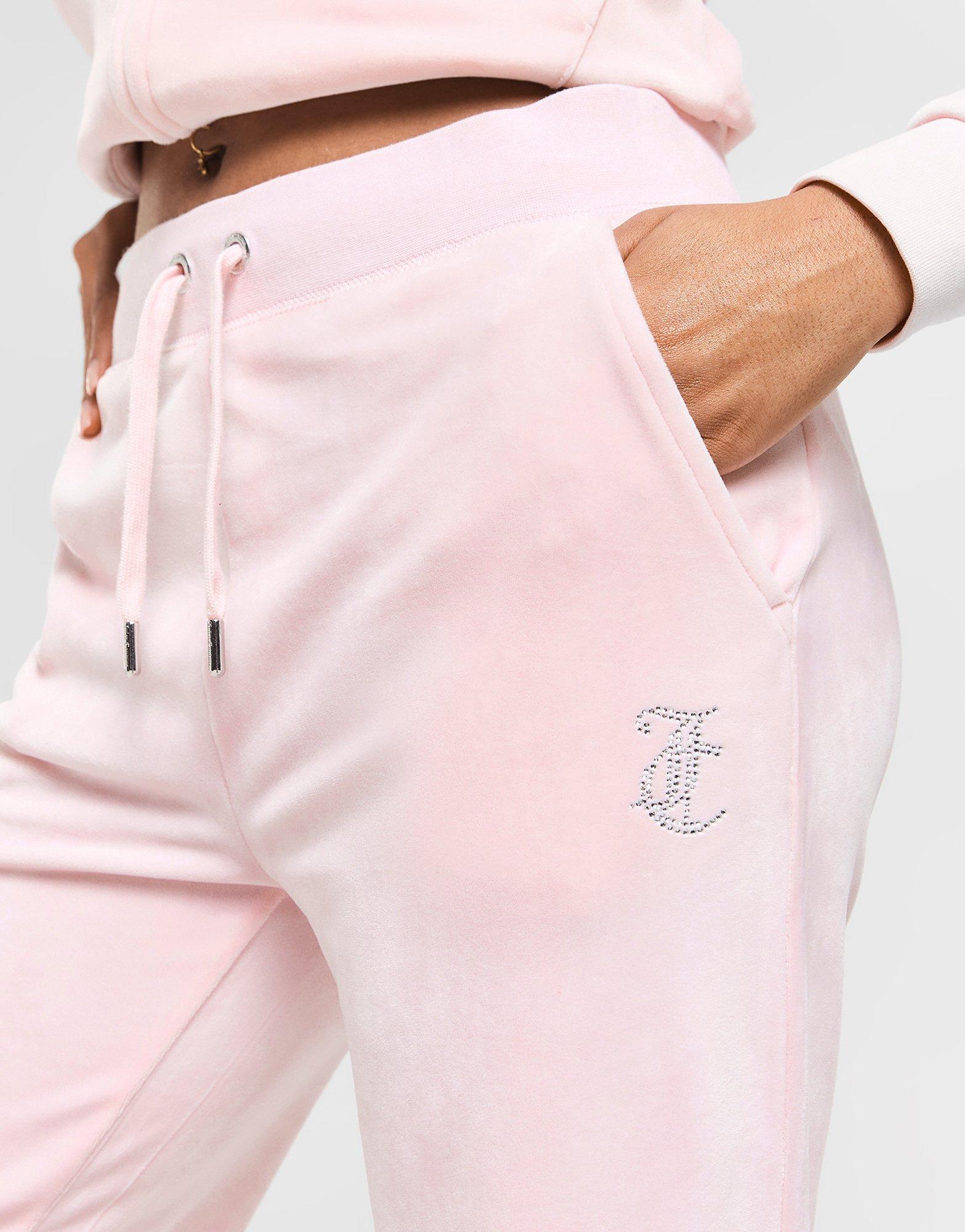 JUICY COUTURE Diamante Velours Trainingshose