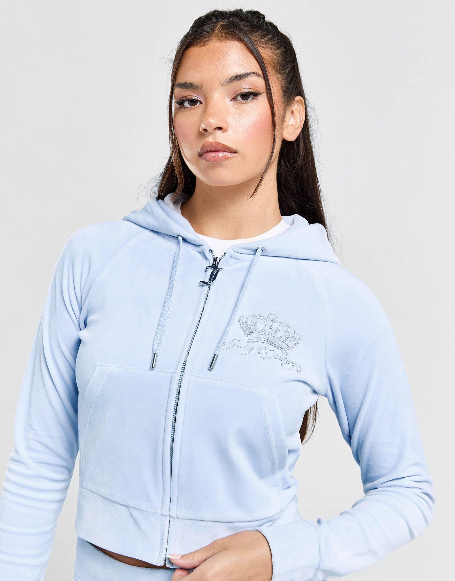 JUICY COUTURE Og Velour Full Zip Hoodie