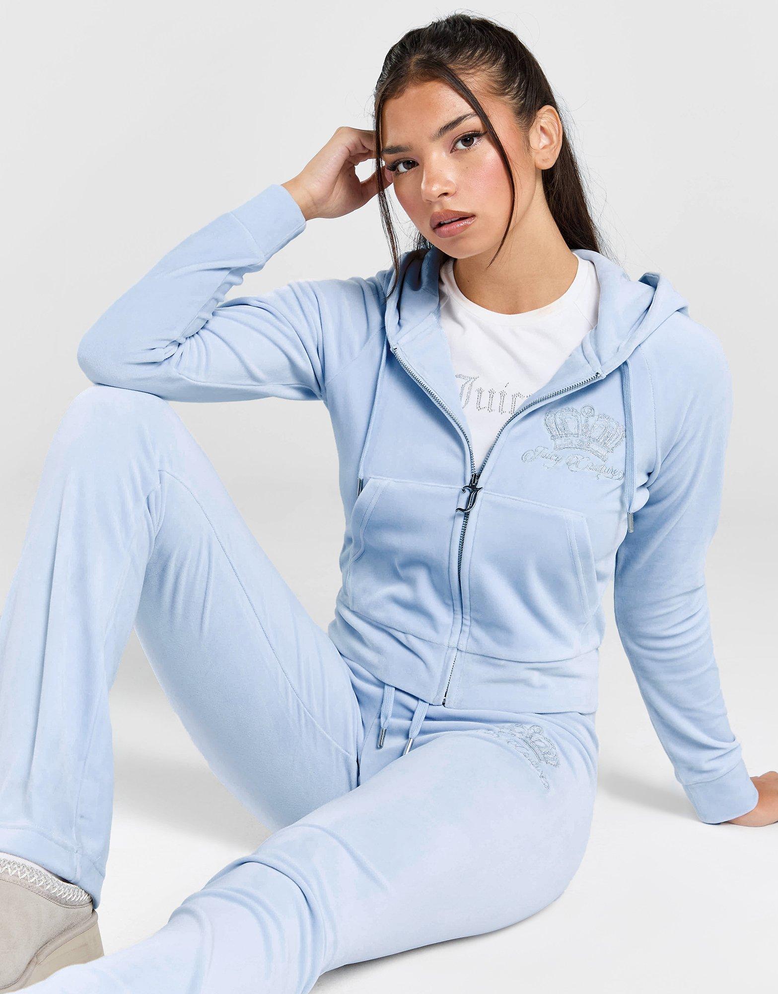 JUICY COUTURE Og Velour Full Zip Hoodie