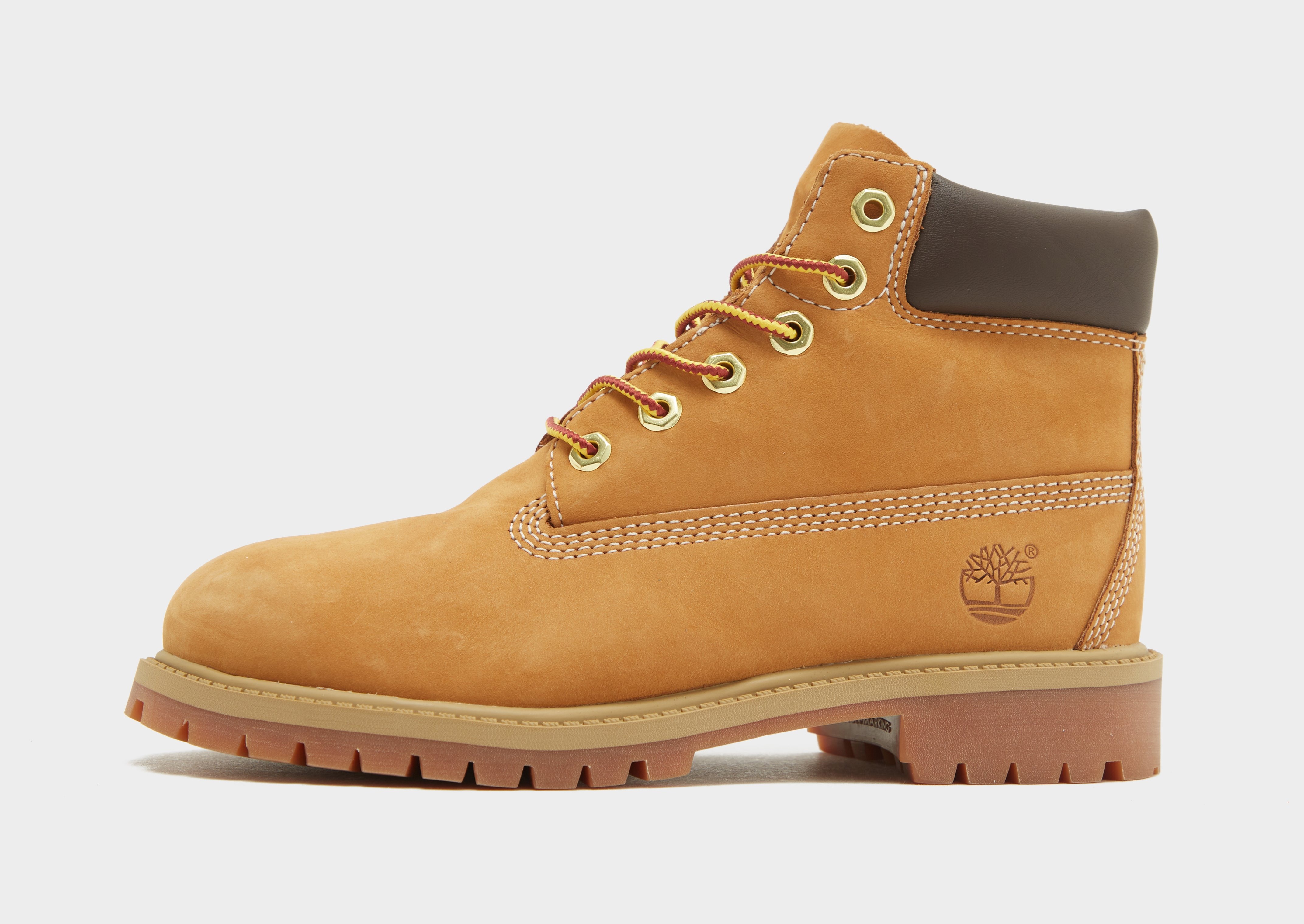 Orange leather timberlands online