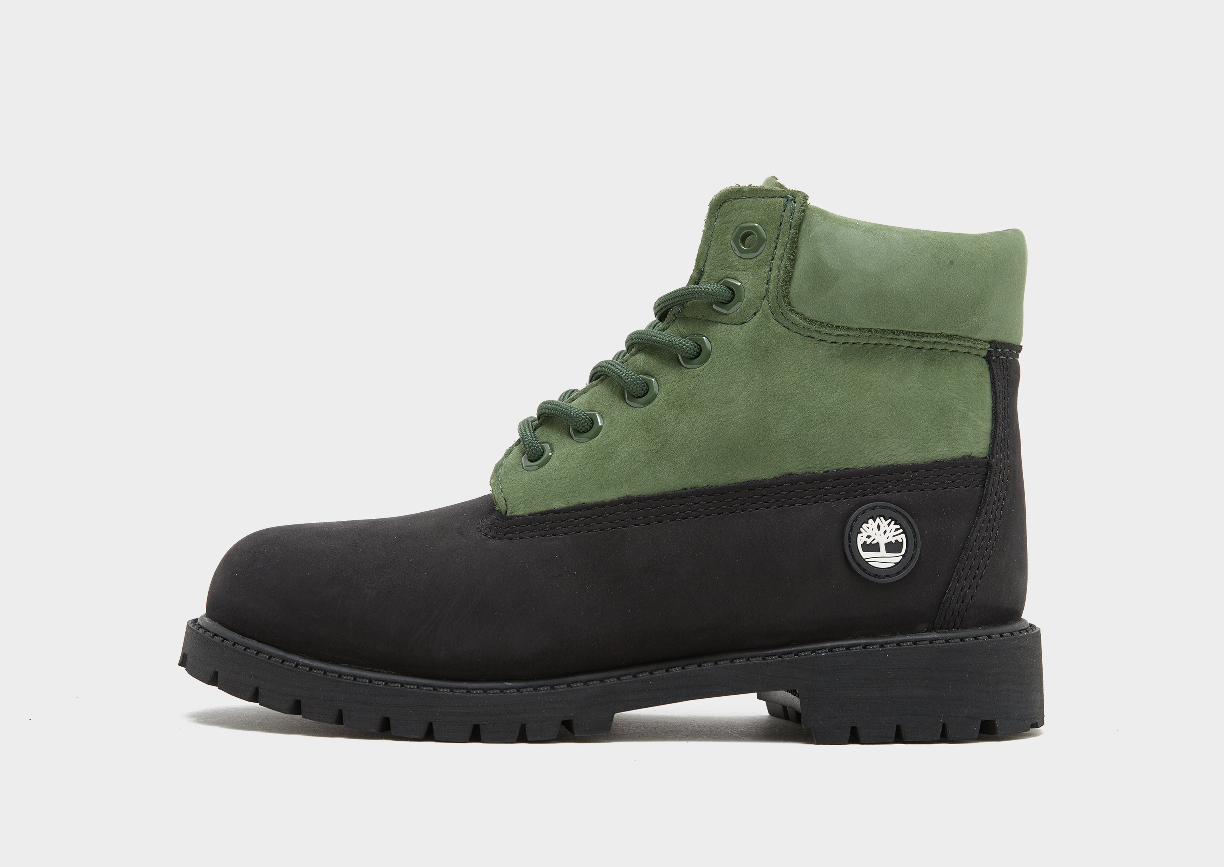 Black Timberland 6 Inch Lace Up Waterproof Boots Children JD Sports Global