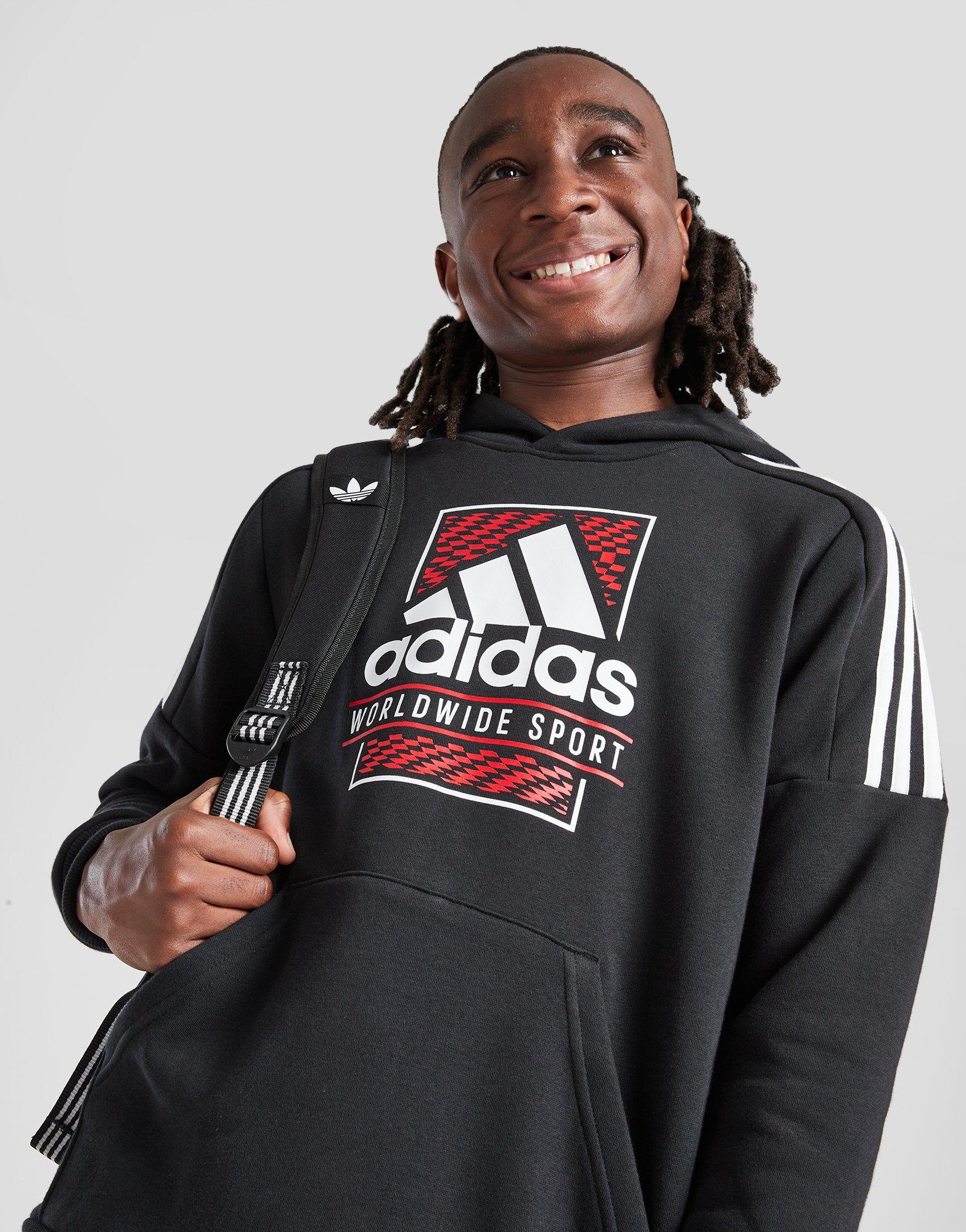 adidas Box Logo Trainingsanzug Kinder