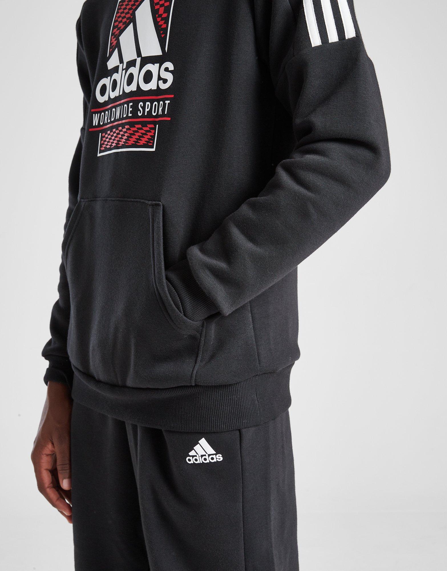 adidas Box Logo Trainingsanzug Kinder