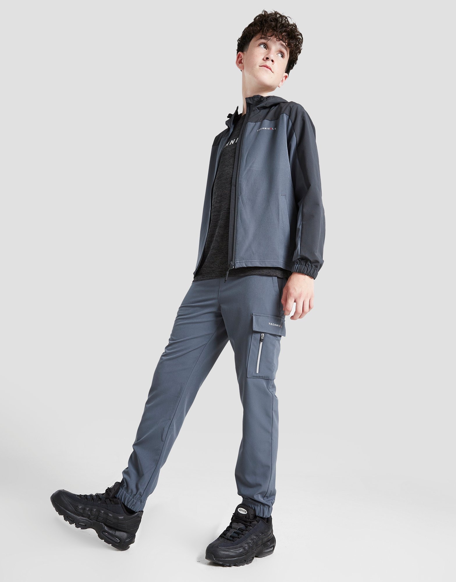 Grey Technicals Axel Cargo Pants Junior JD Sports UK