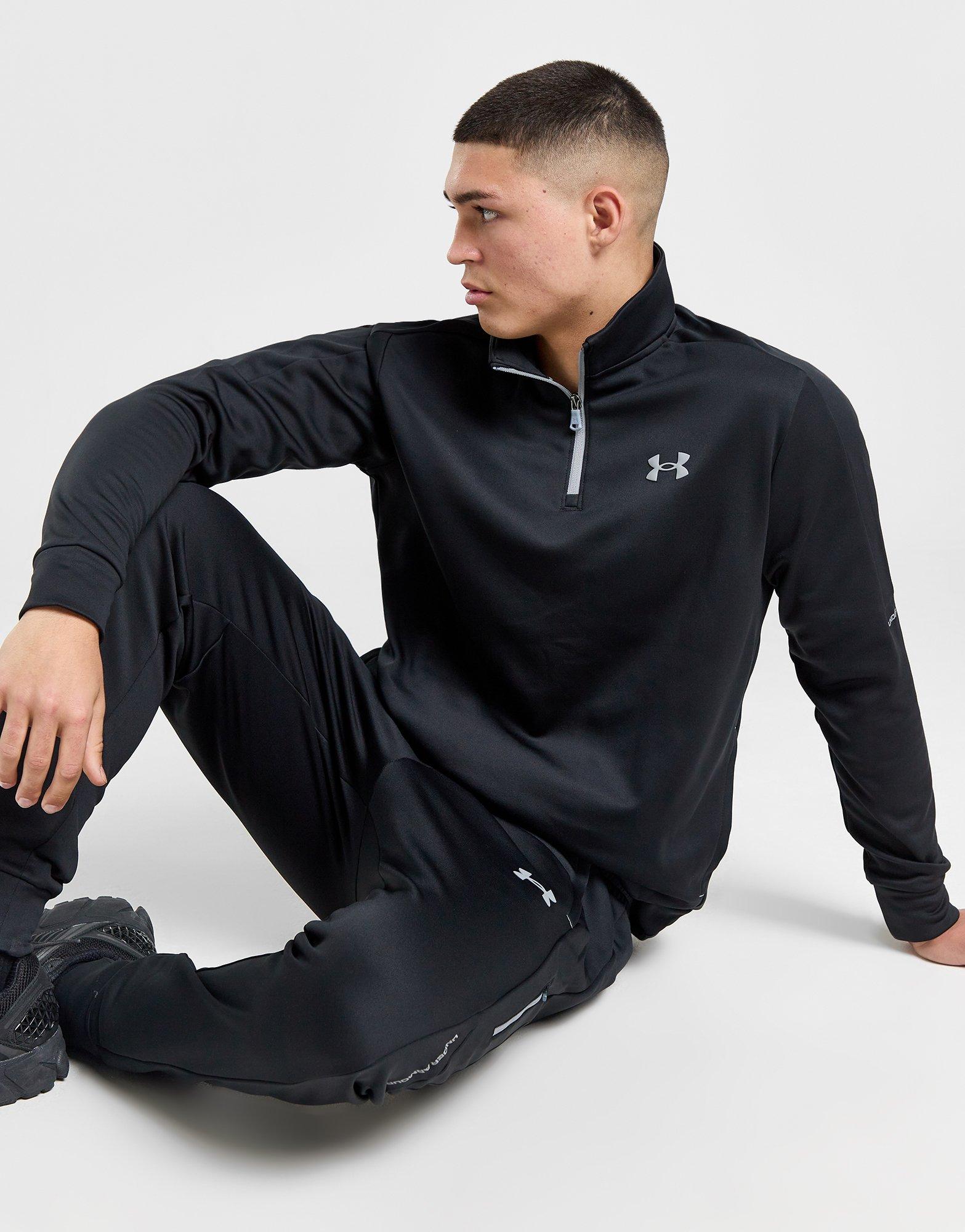 Black under armour quarter zip cheap