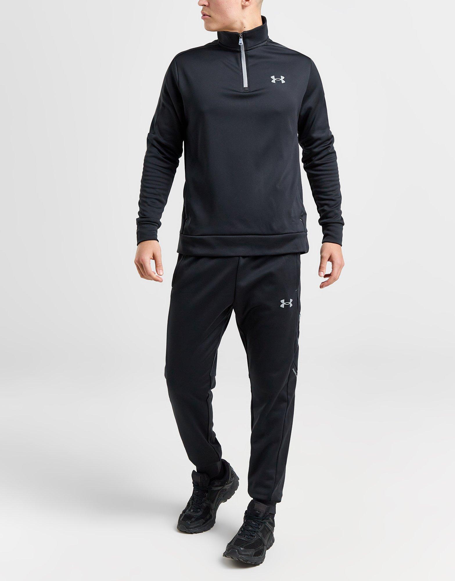 Black Under Armour UA Armour Fleece Track Pants - JD Sports