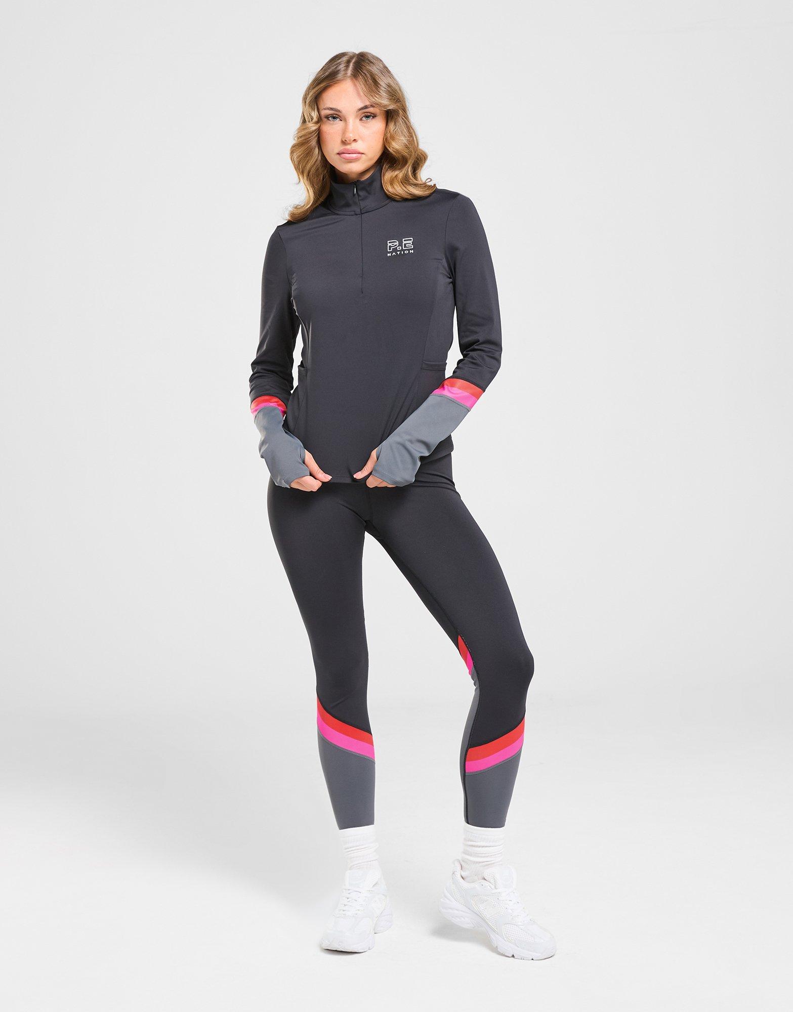 PE Nation Enduro Colour Block 1/4 Zip Top