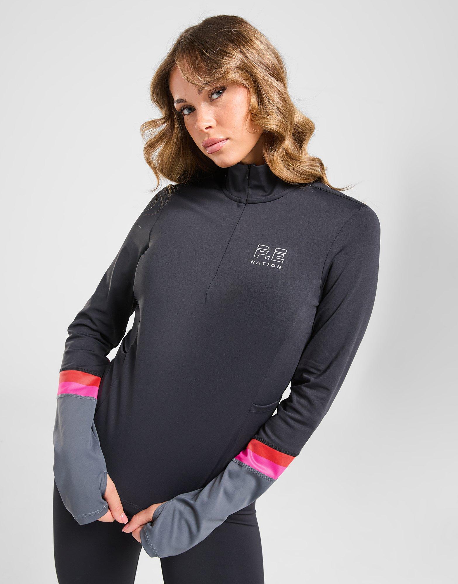 PE Nation Enduro Colour Block 1/4 Zip Top