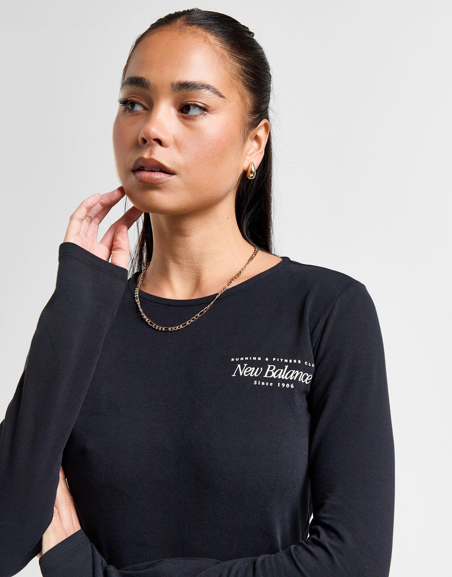New Balance Script Long Sleeve Top