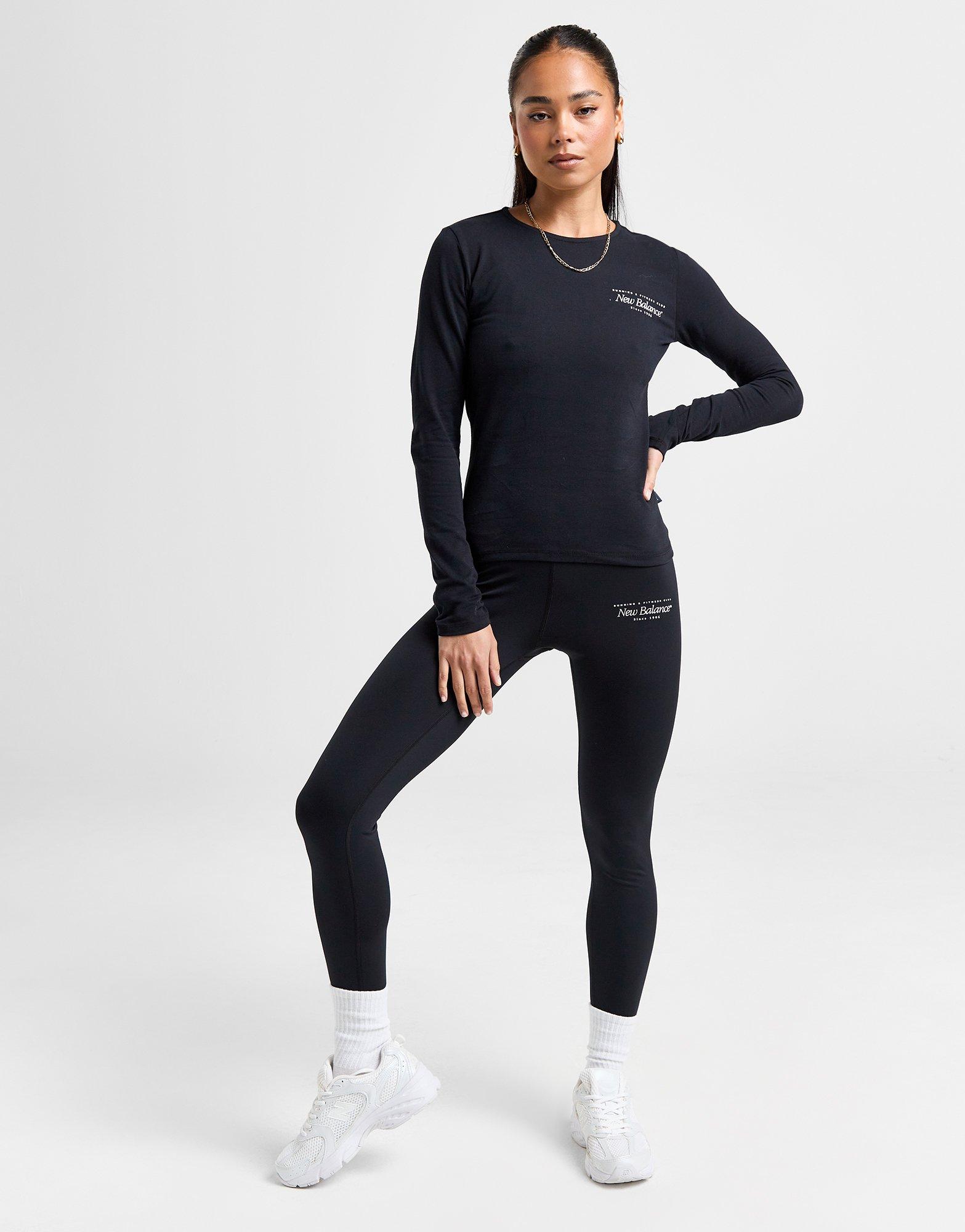New Balance Script Long Sleeve Top
