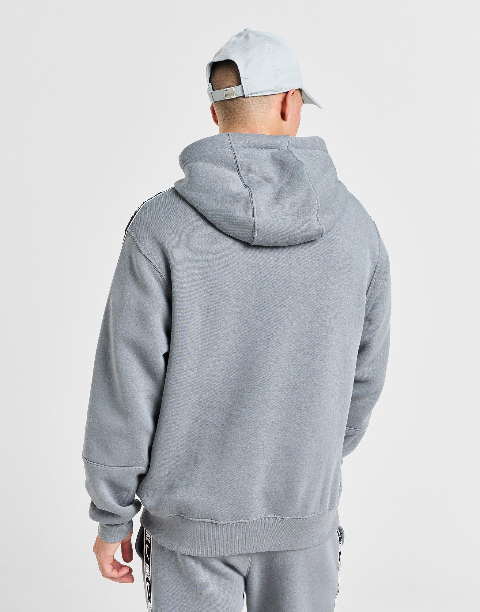 Nike Sweat a Capuche Tape Fleece Homme Gris JD Sports France