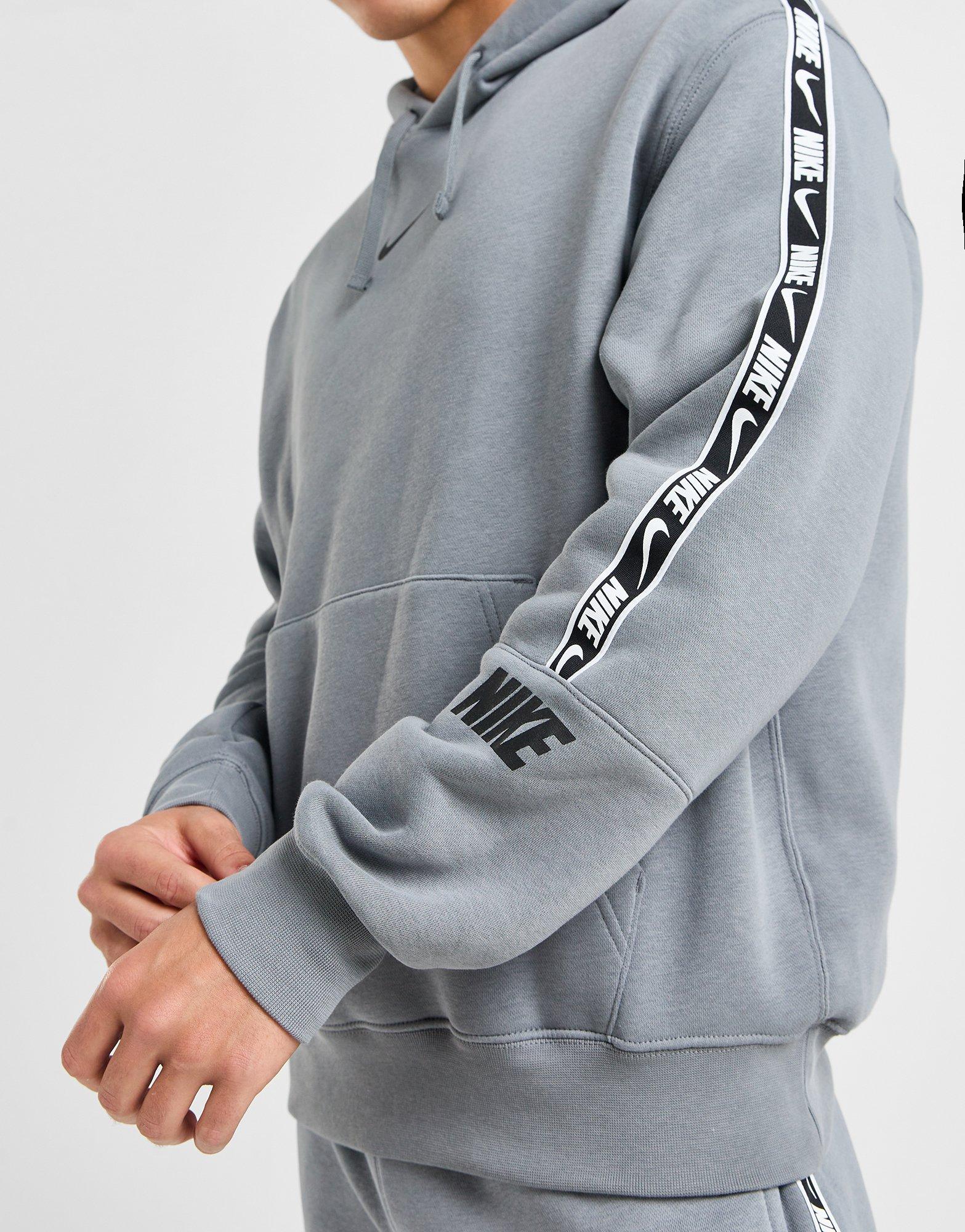 Mens nike tape hoodie sale