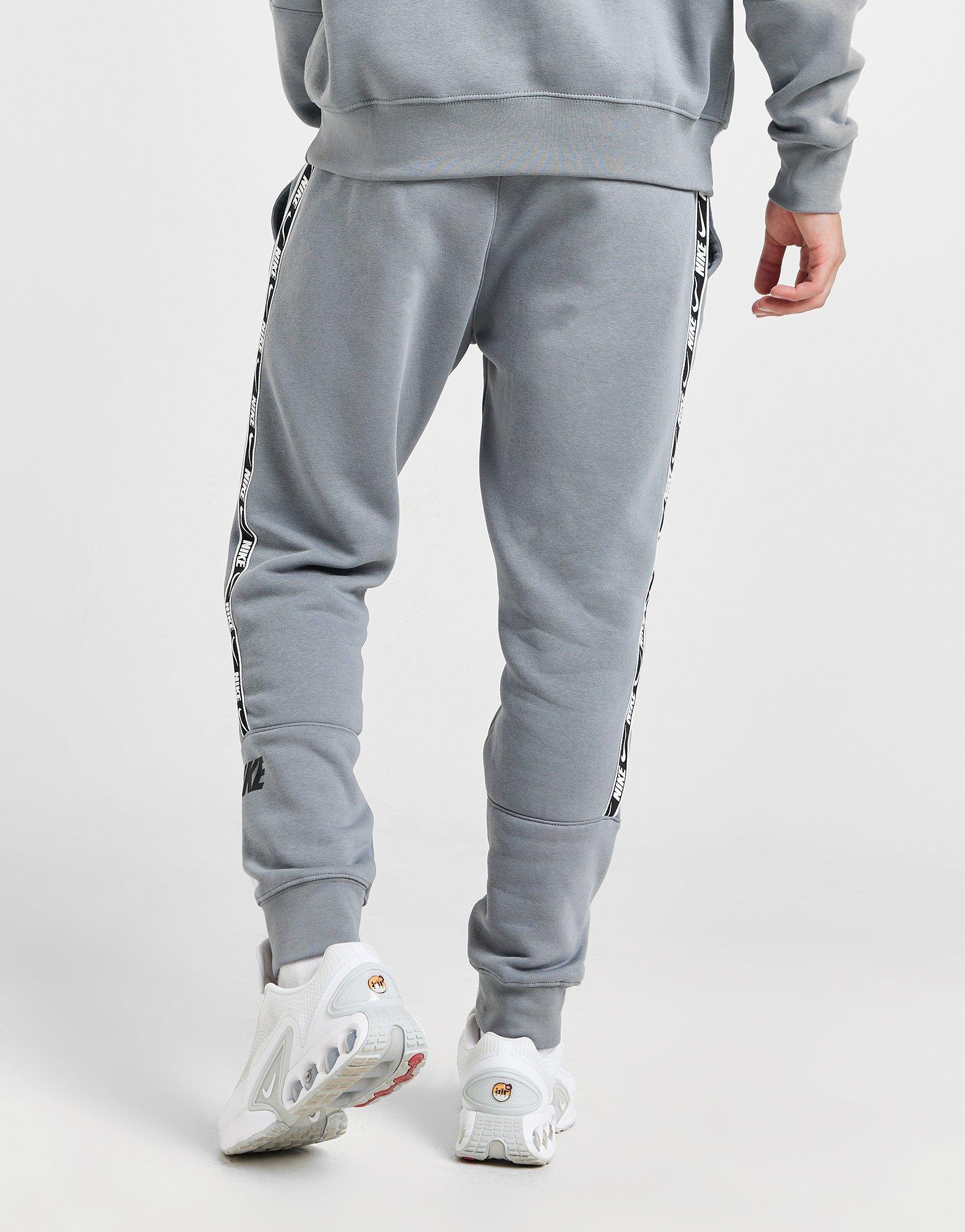 Grey Nike Tape Fleece Joggers JD Sports Global