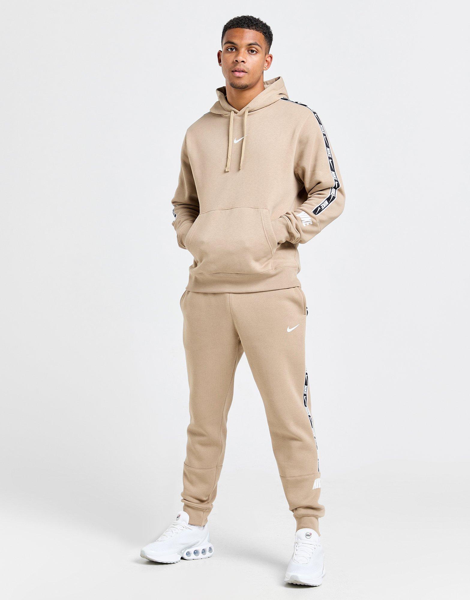 Nike tape fleece hoodie online