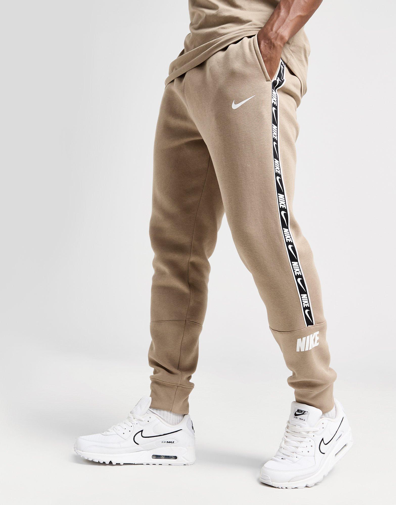 Brown Nike Tape Fleece Joggers JD Sports Global