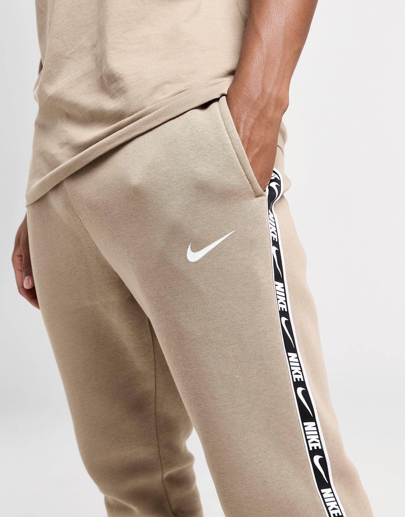 Brown nike fashion joggers