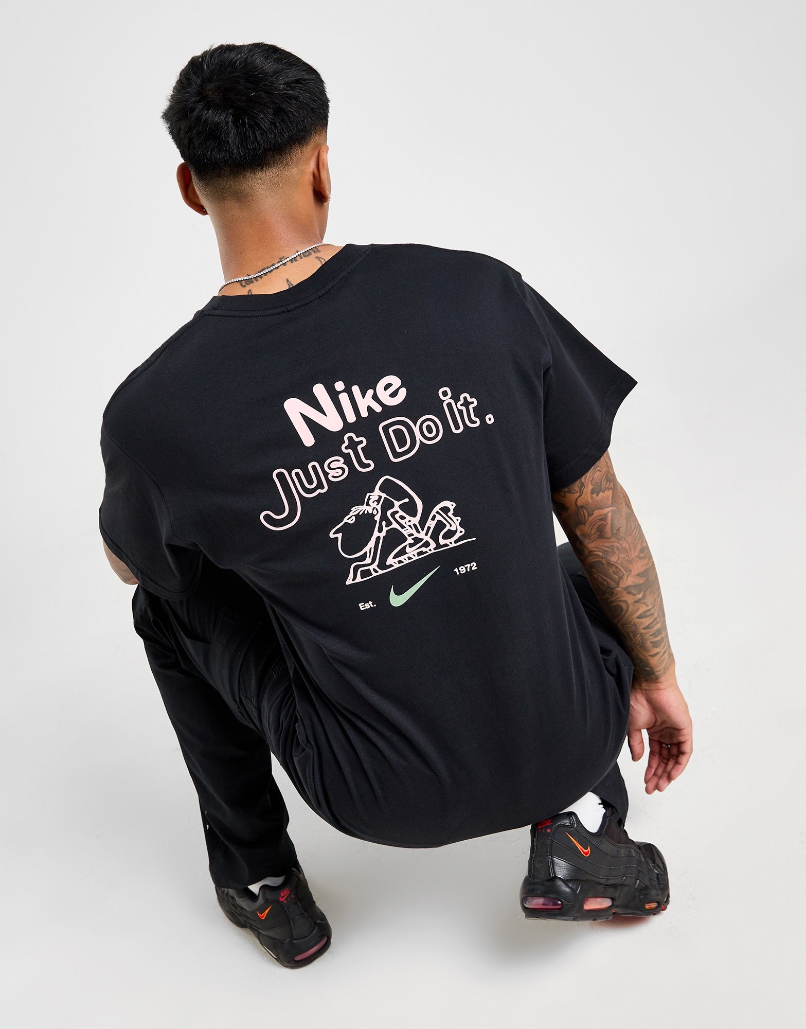 Nike Just Do It T Shirt Schwarz JD Sports Deutschland