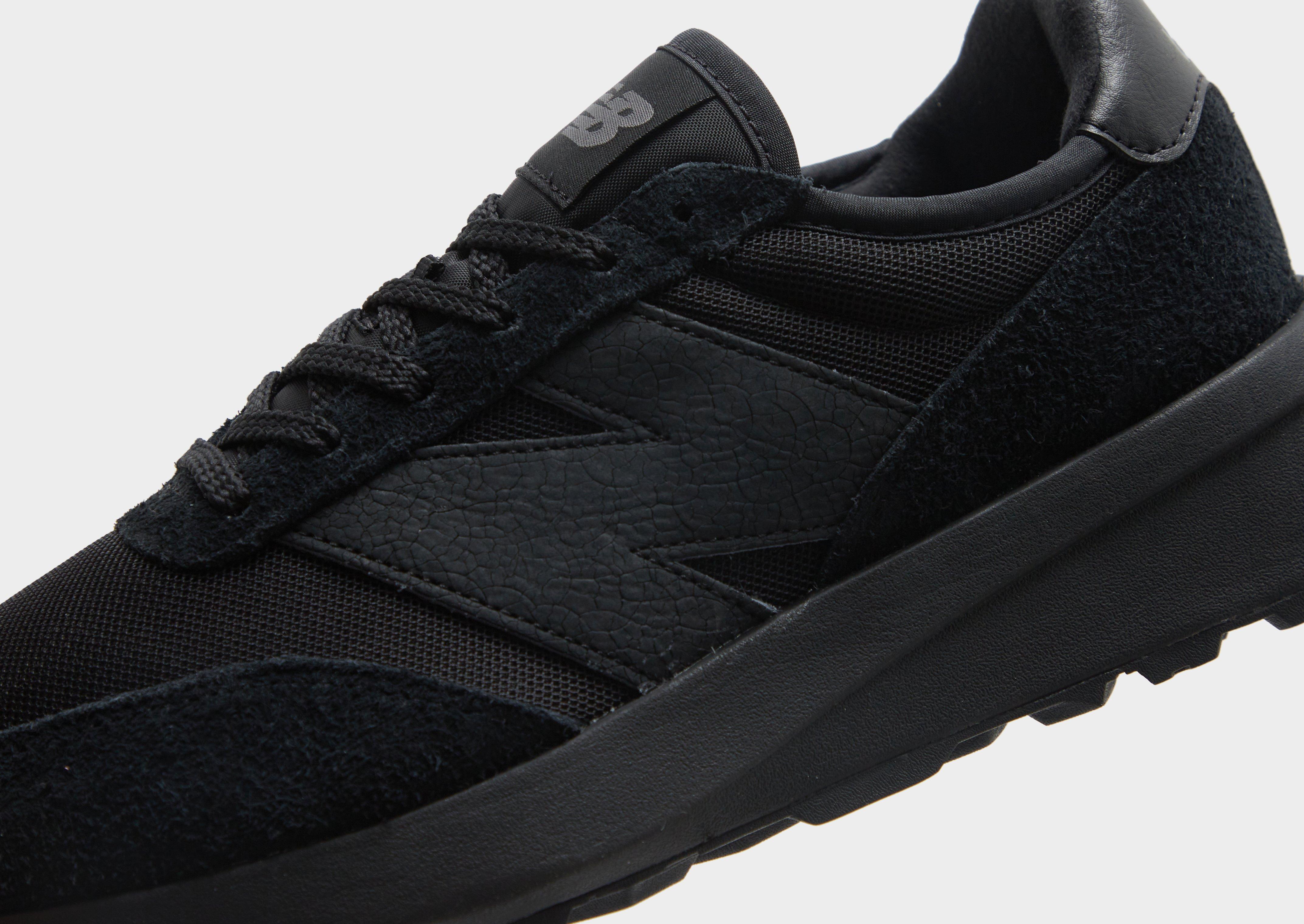 New balance 370 all black best sale