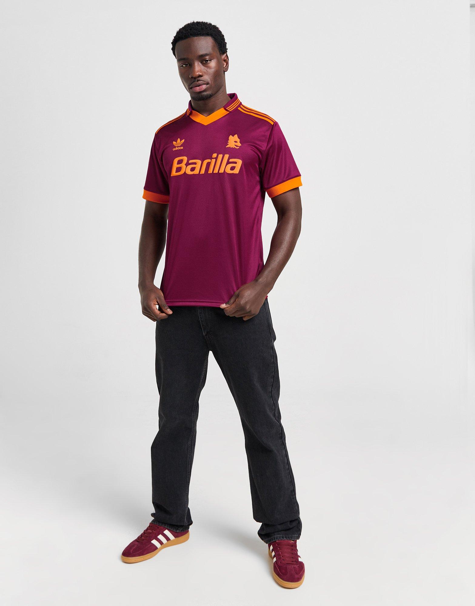Red adidas Originals AS Roma 1993 Shirt - JD Sports Global