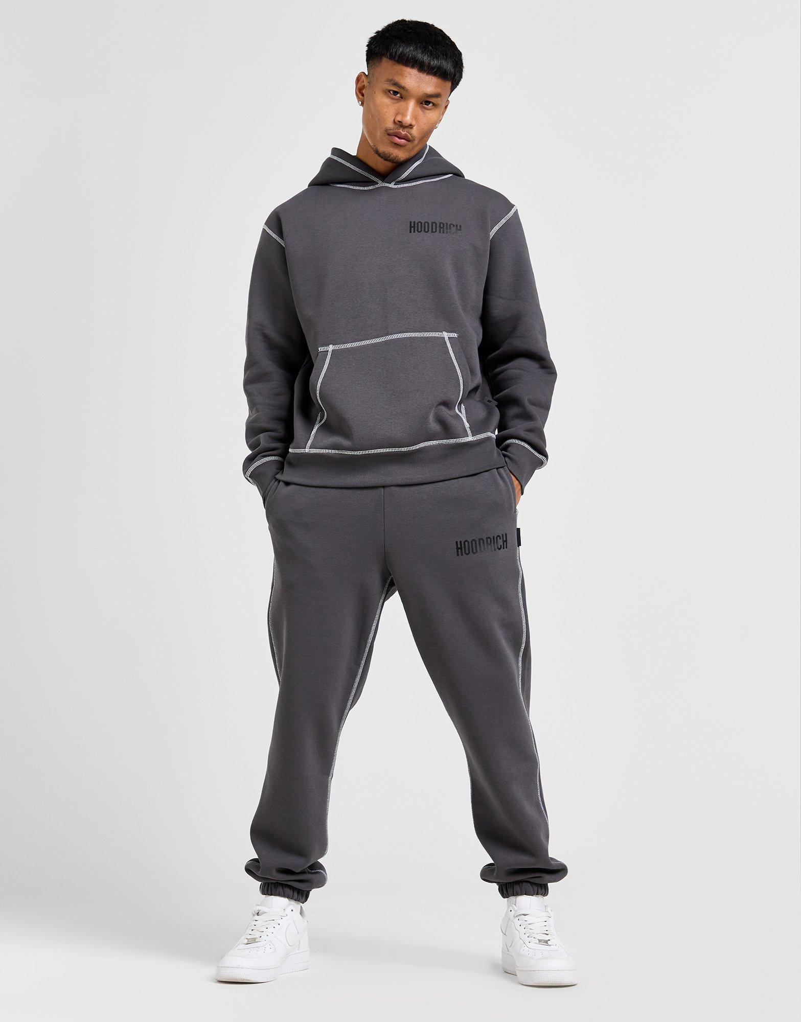 Hoodrich Clothing Hoodrich Sweatshirt Grey Hoodrich Blend Men's