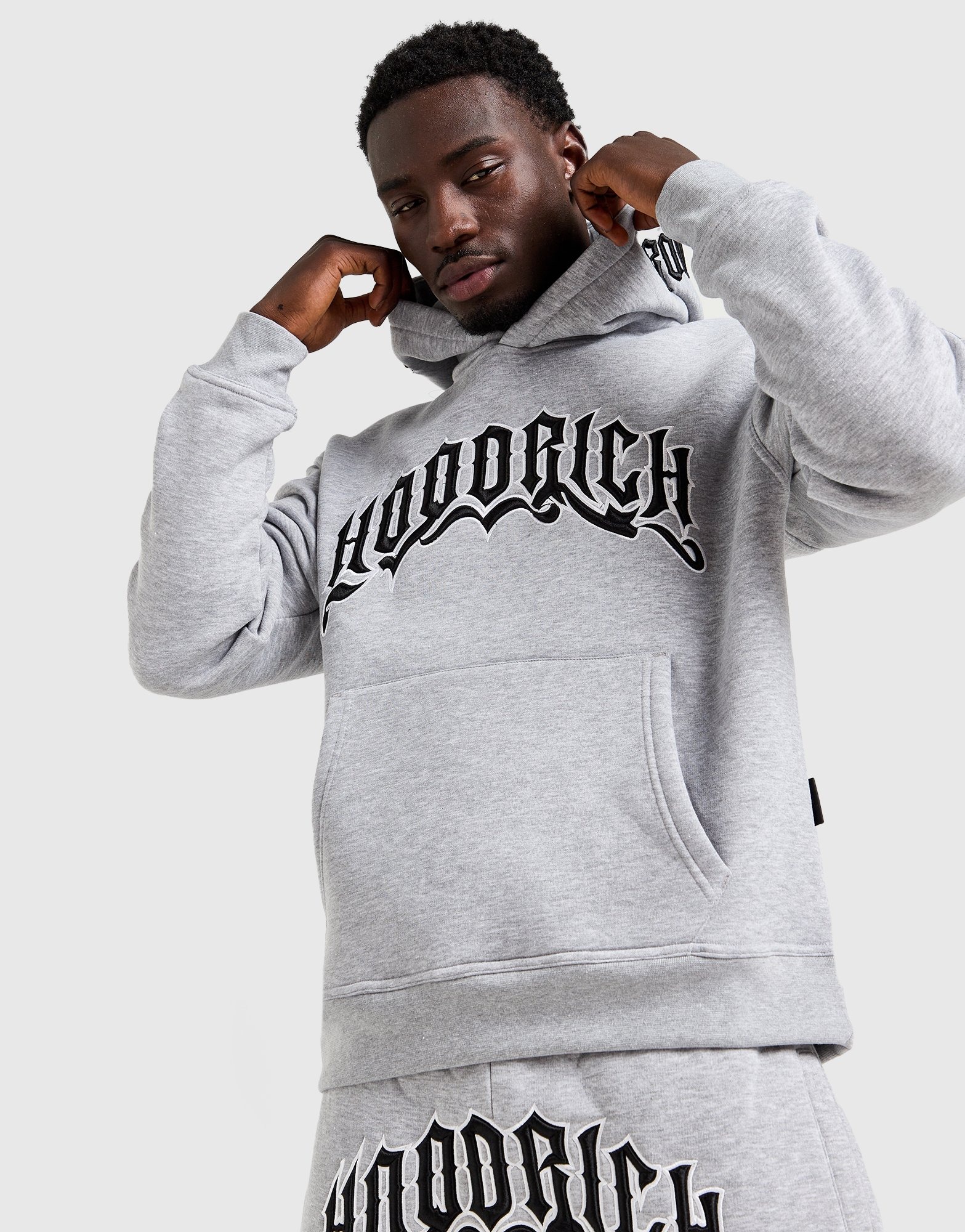 Grey Hoodrich Ritual Hoodie JD Sports