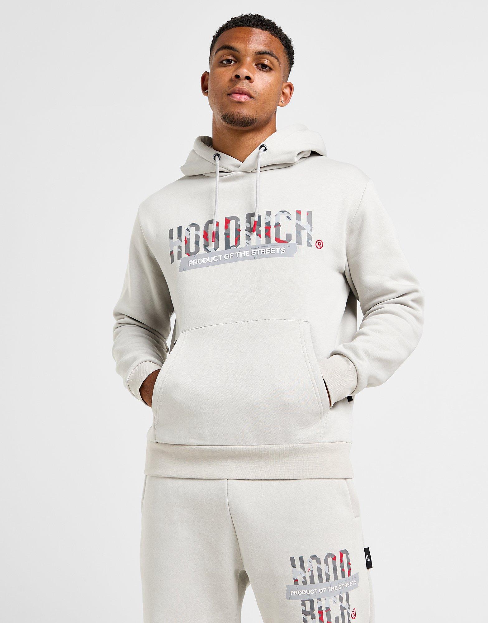 Grey Hoodrich Territory Hoodie JD Sports