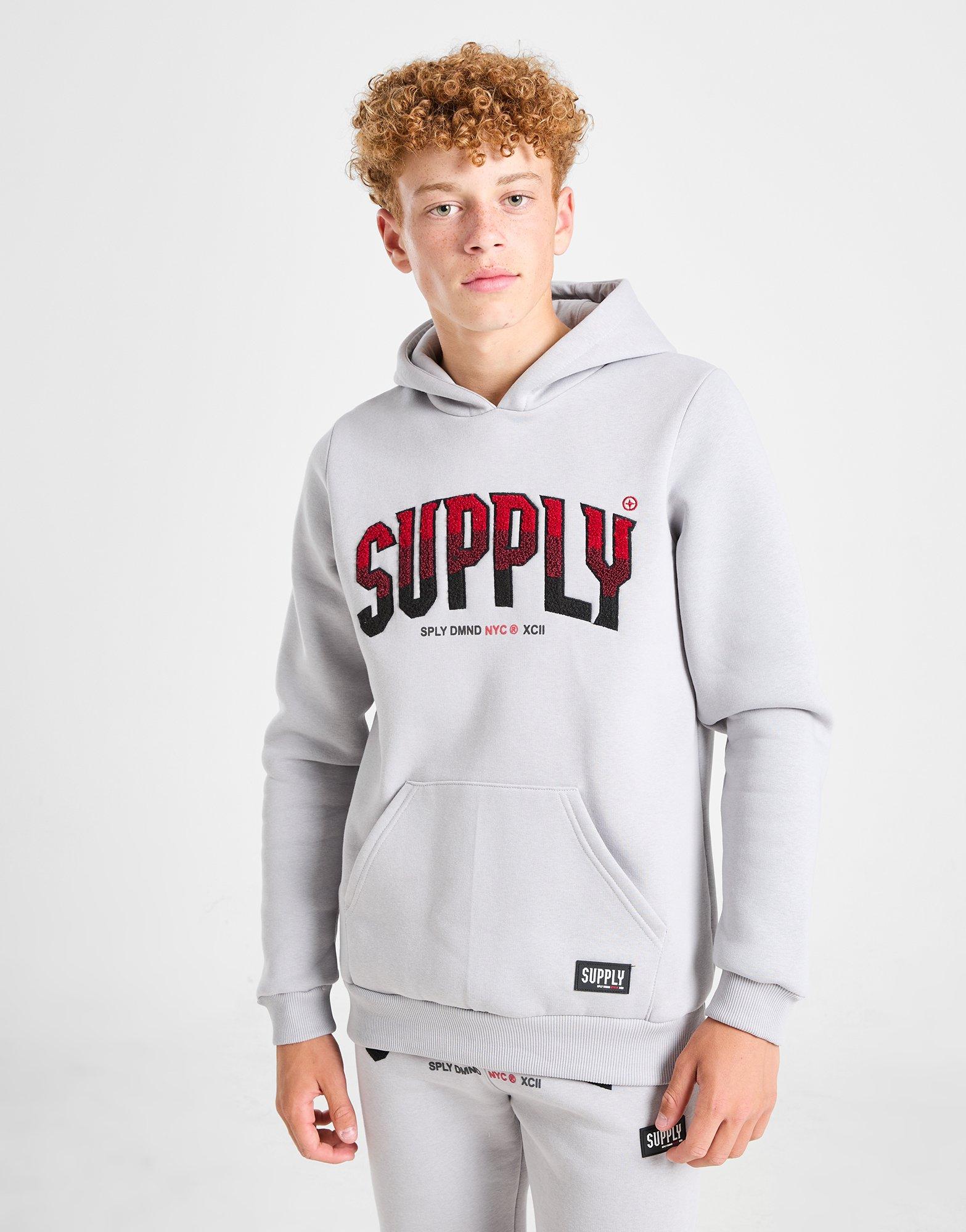 Grey Supply & Demand Zuni Hoodie Junior - JD Sports Global