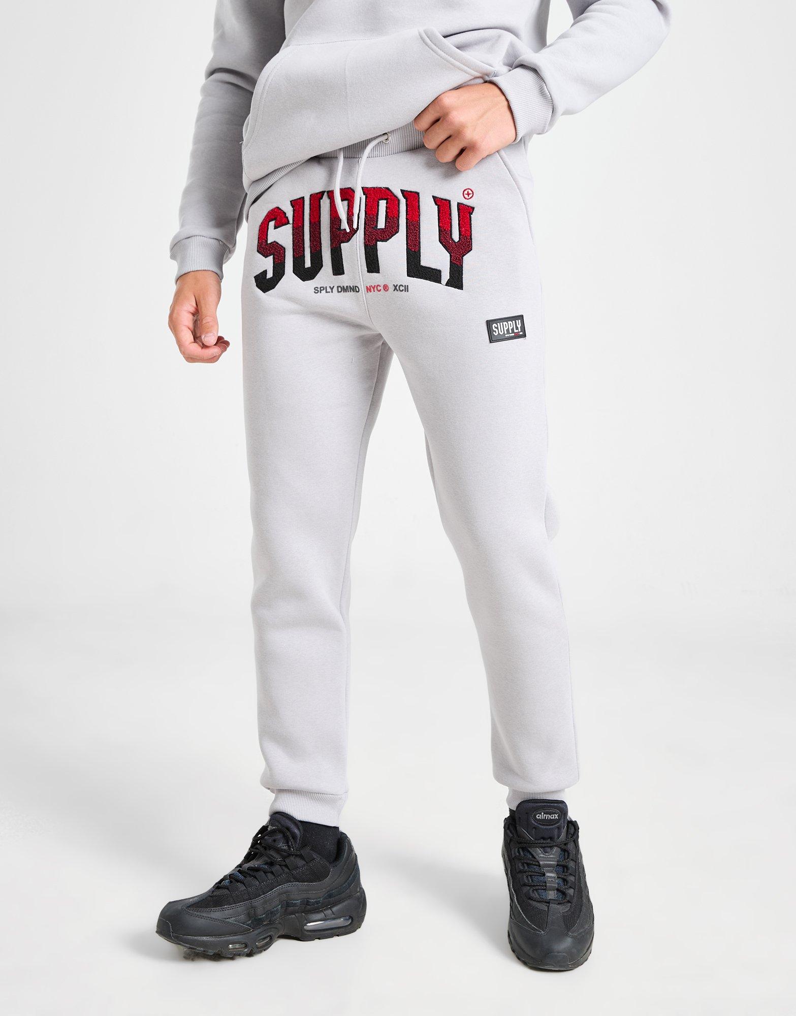 Grey Supply & Demand Zuni Joggers Junior JD Sports UK